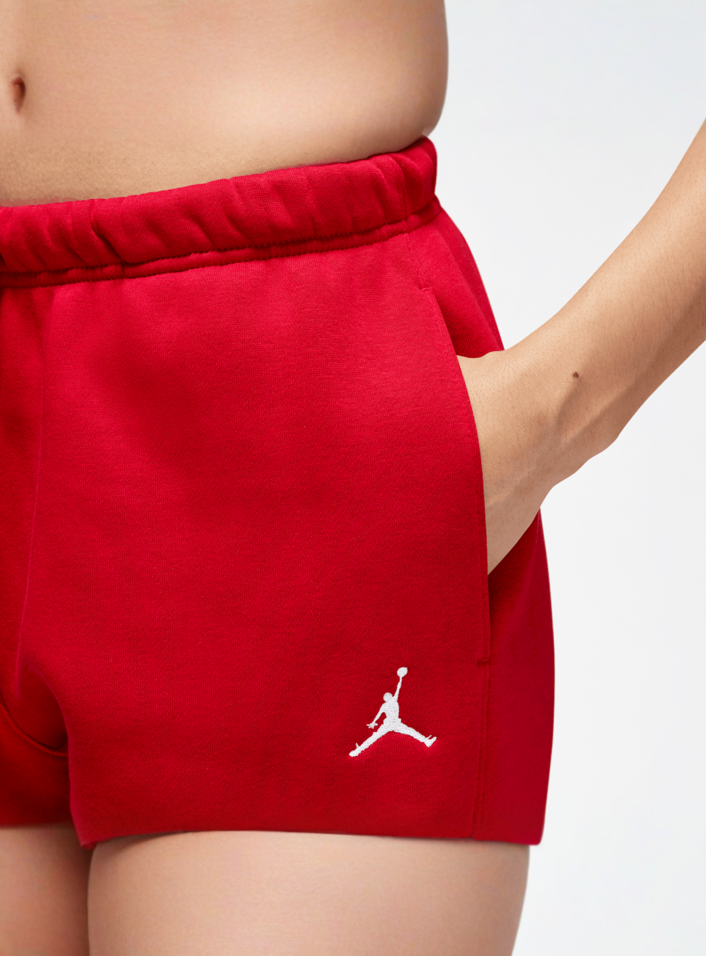 Jordan, Brooklyn Fleece Pant 24, red, Image 3 of 5