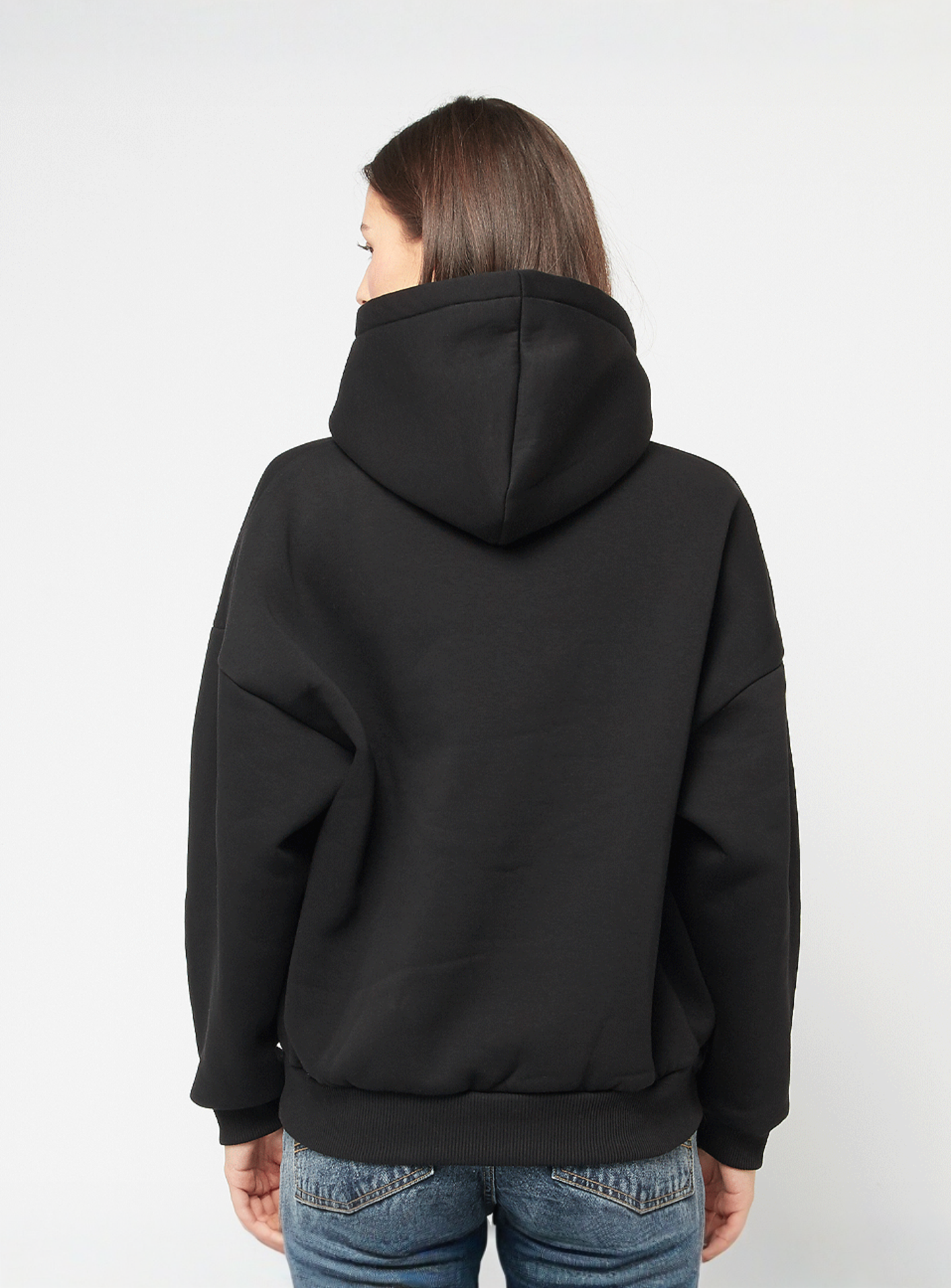 Felicious, FELI Basic Hoodie, black, Image 2 of 4