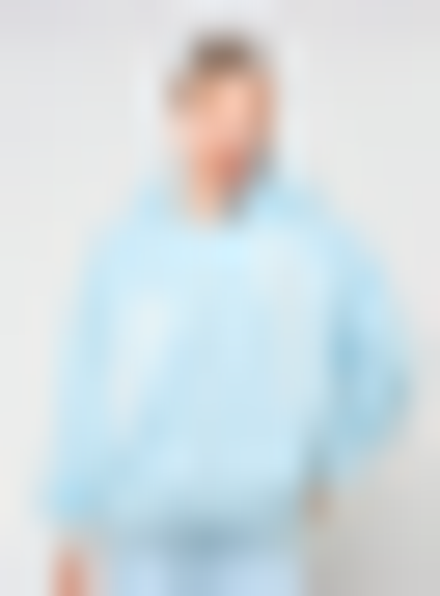 Felicious, Feli Oversized Sweatjacket, blue, Image 1 of 5
