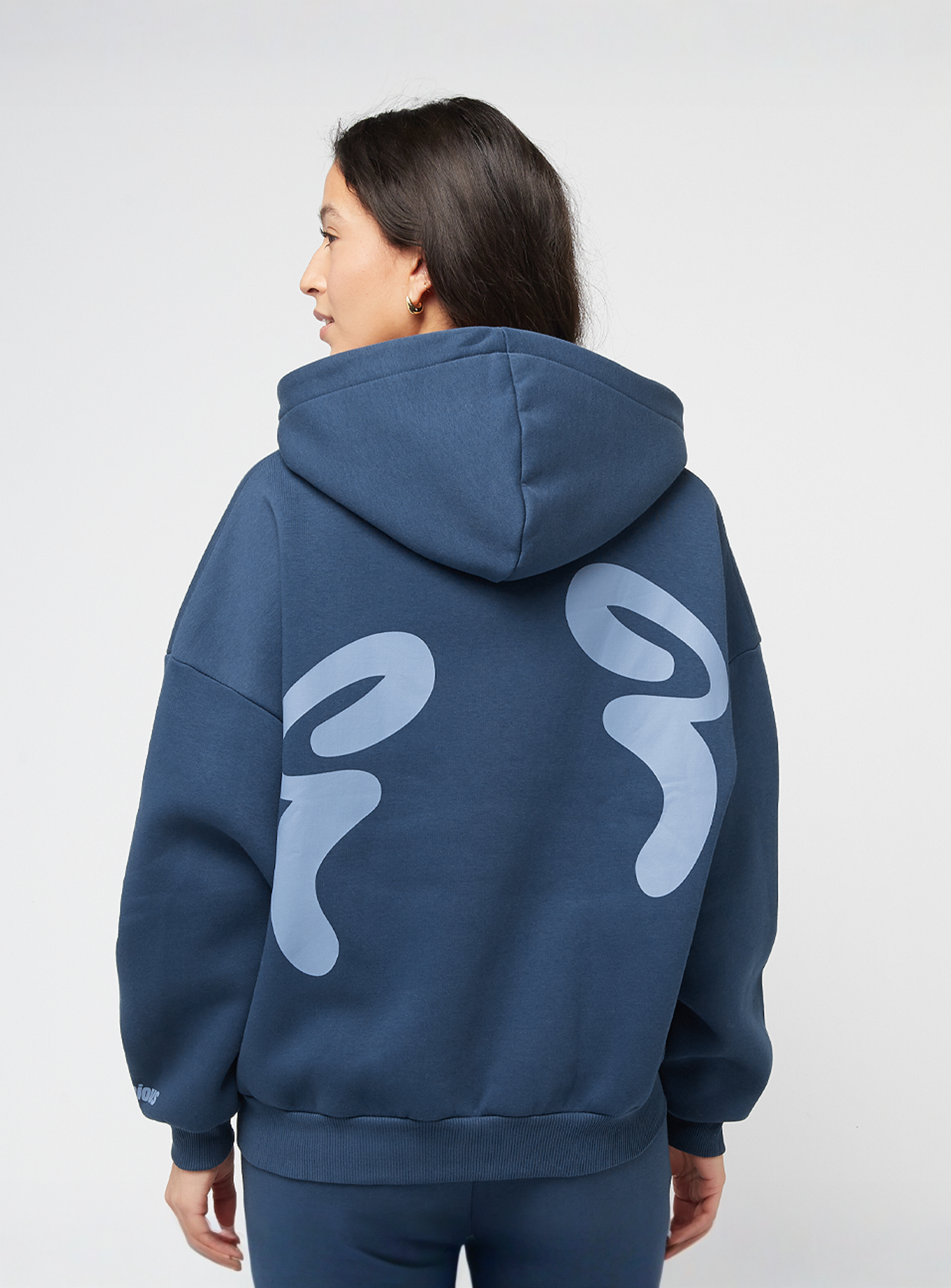 Felicious, Oversized Sweat Jacket, blue, Image 2 of 5