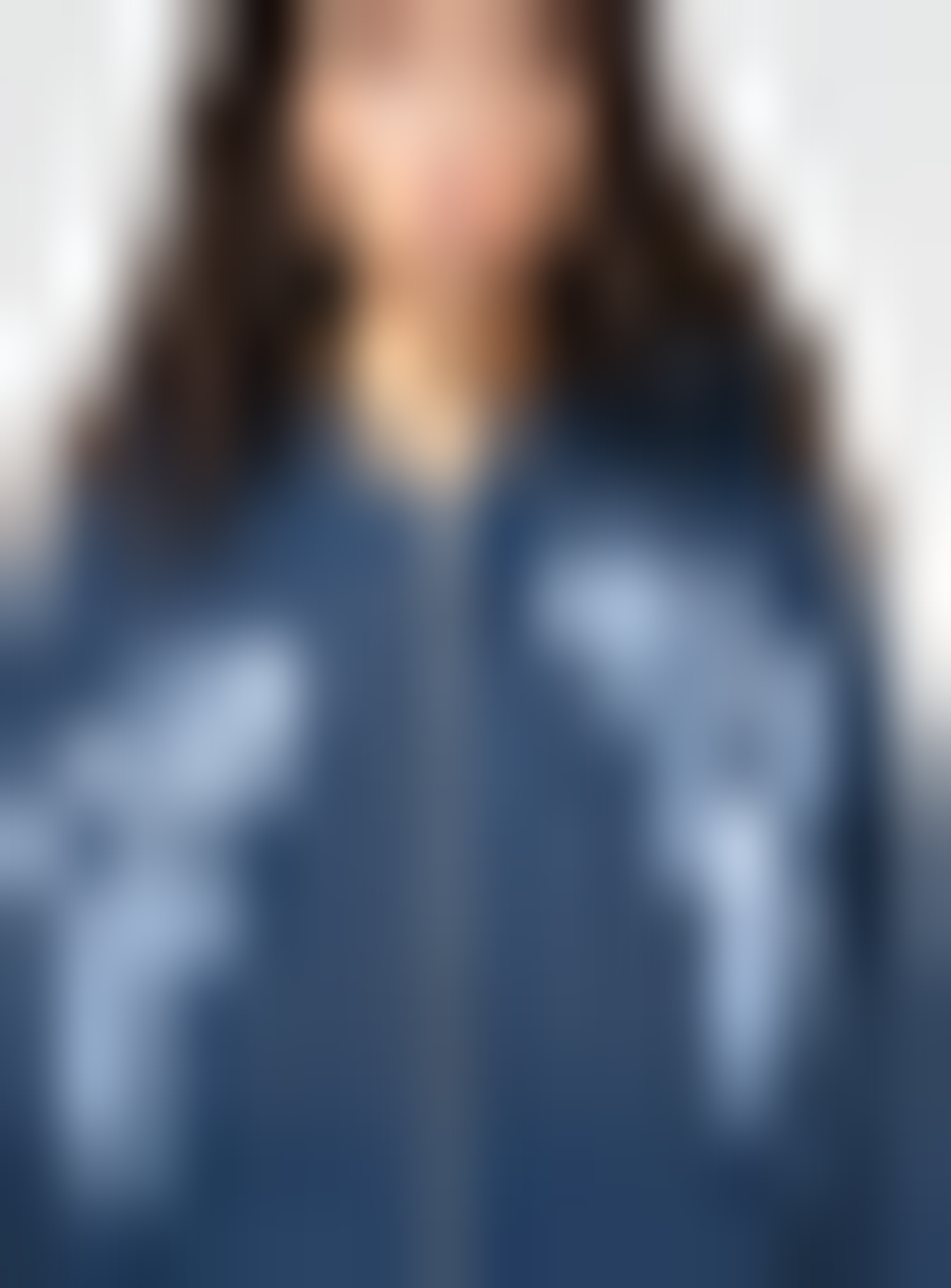 Felicious, Oversized Sweat Jacket, blue, Image 3 of 5