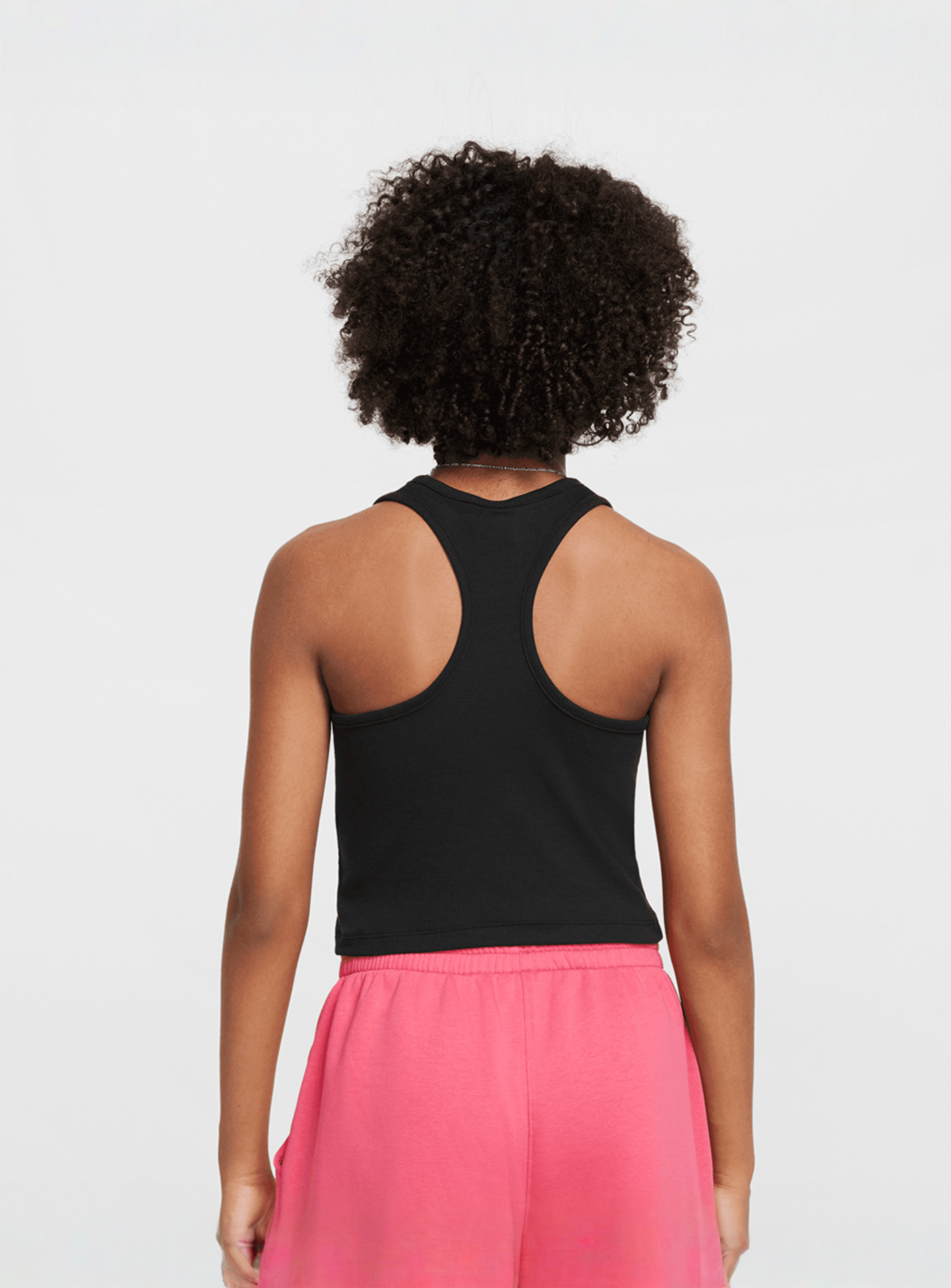 Nike, Sportswear Rib Tank Dance, black, Image 2 of 4
