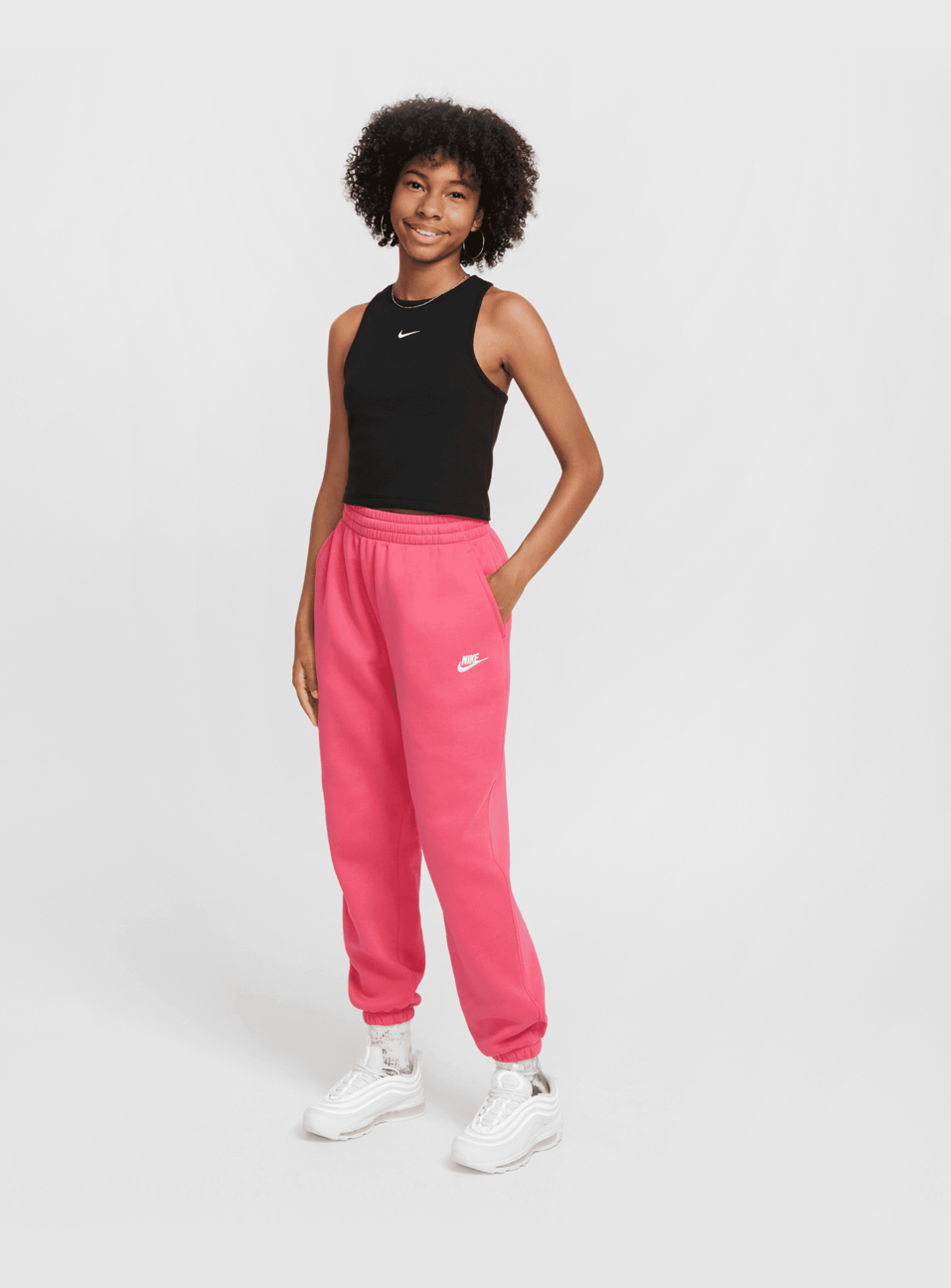 Nike, Sportswear Rib Tank Dance, black, Image 4 of 4