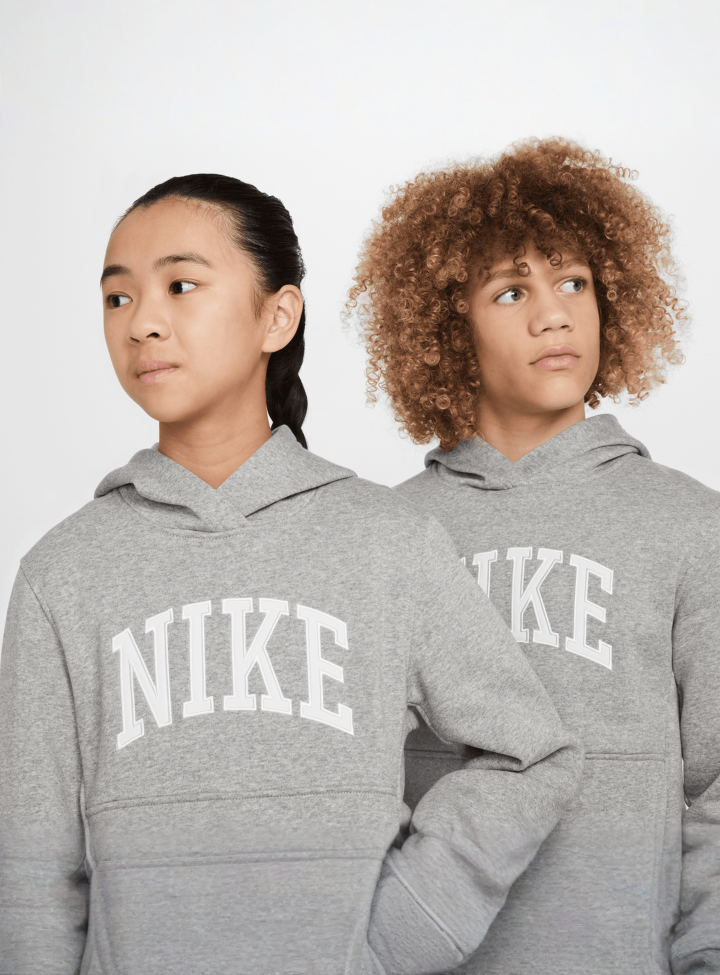Nike, Sportswear Club French-Terry-Hoodie, grey, Image 3 of 6