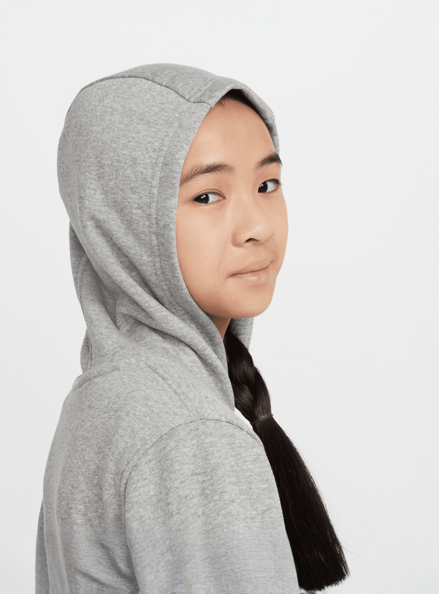 Nike, Sportswear Club French-Terry-Hoodie, grey, Image 4 of 6
