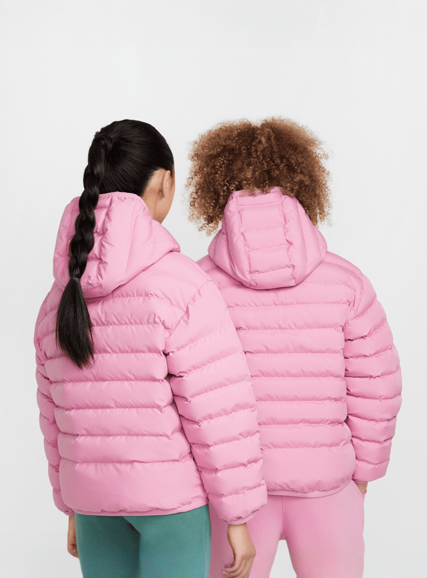 Nike, Sportswear Low Synthetic-Fill Jacket, light pink, Image 2 of 6