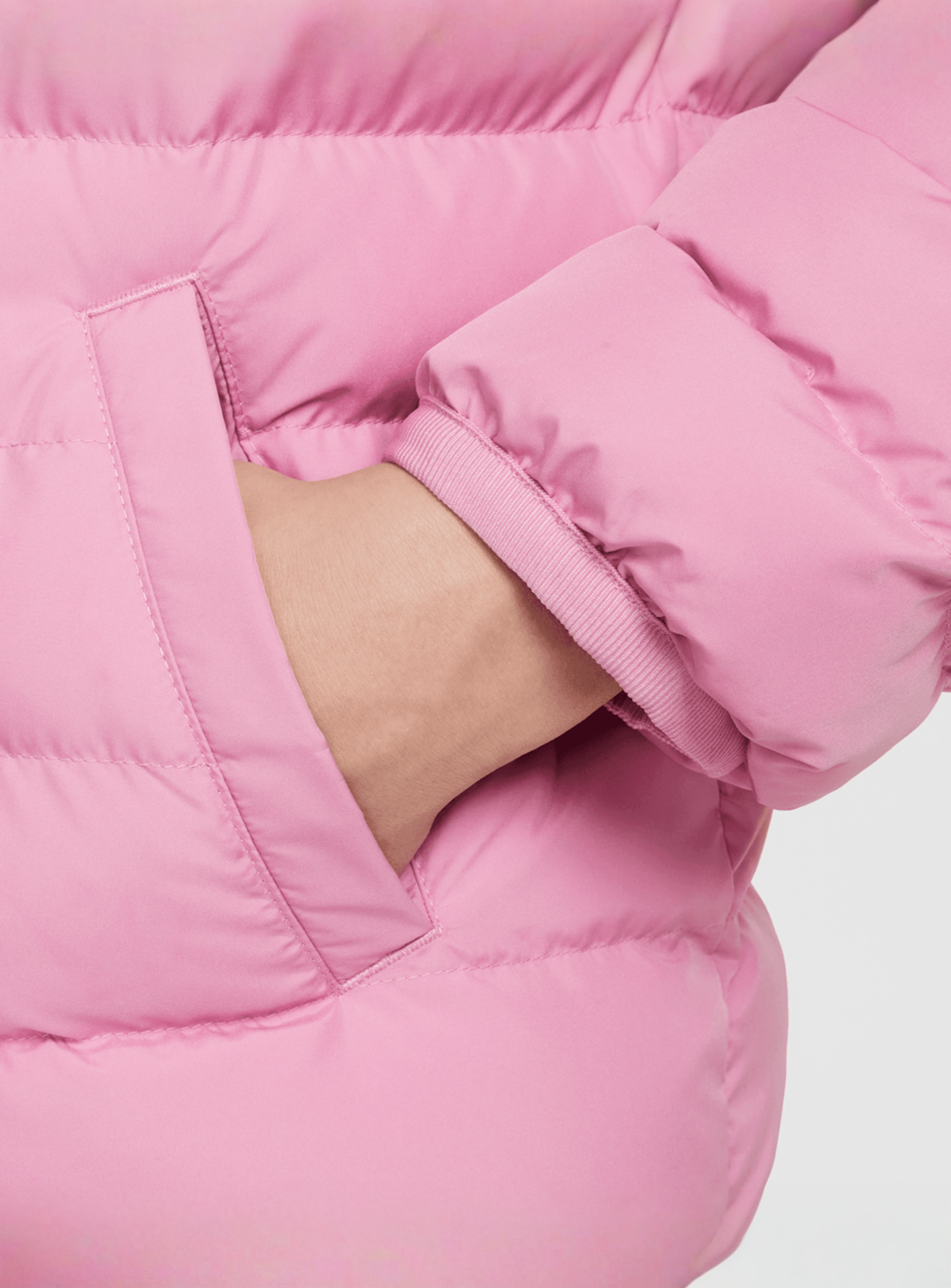 Nike, Sportswear Low Synthetic-Fill Jacket, light pink, Image 4 of 6