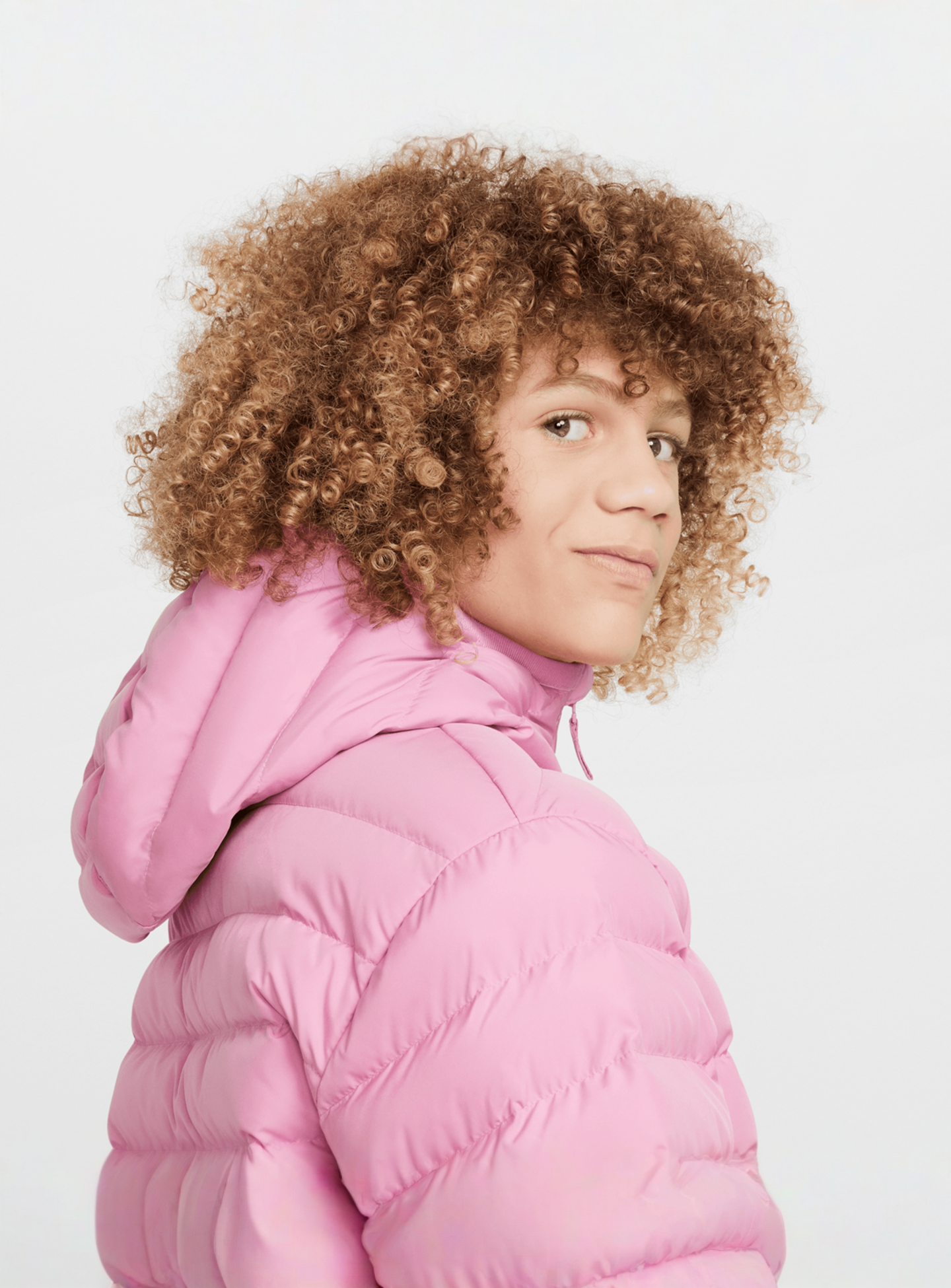 Nike, Sportswear Low Synthetic-Fill Jacket, light pink, Image 6 of 6
