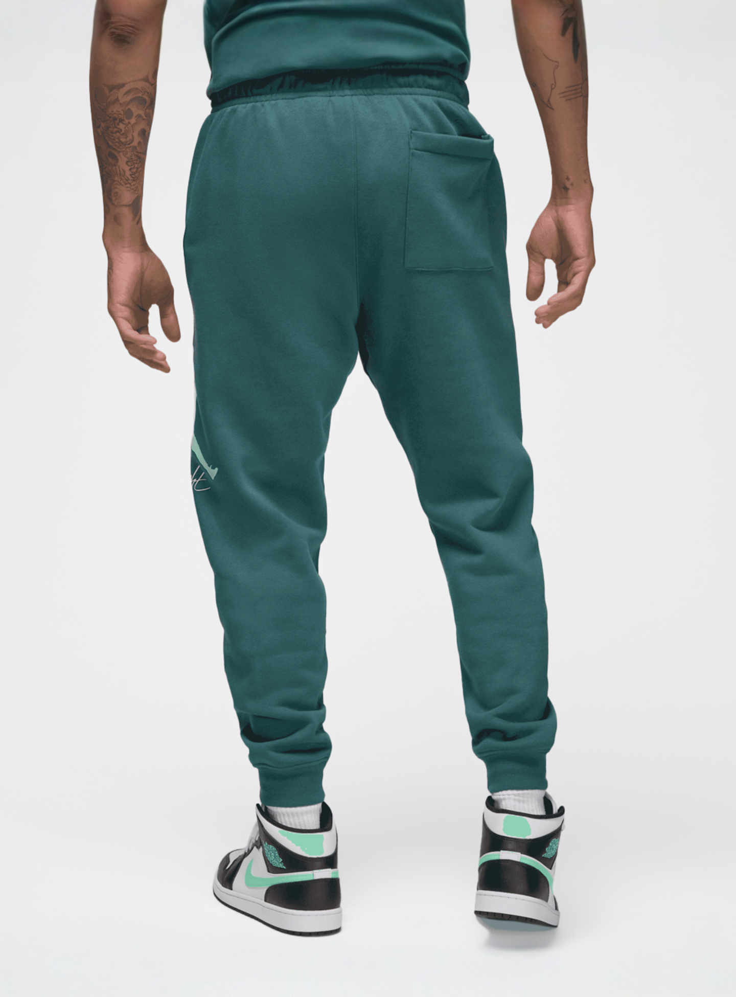 Jordan, Essential Fleece Baseline Pants, green, Image 2 of 7