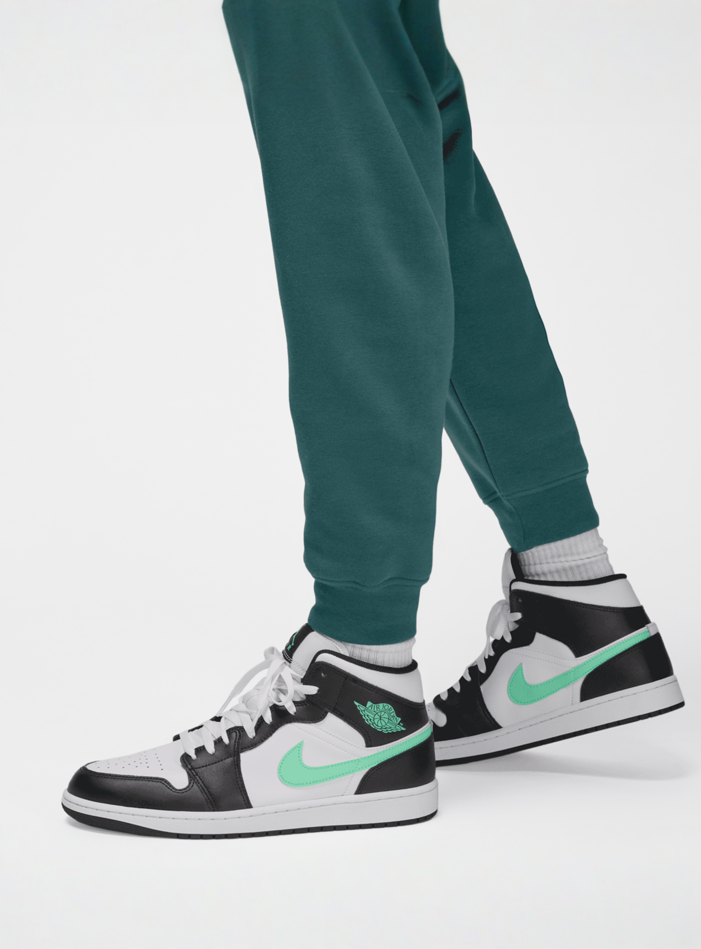 Jordan, Essential Fleece Baseline Pants, green, Image 6 of 7