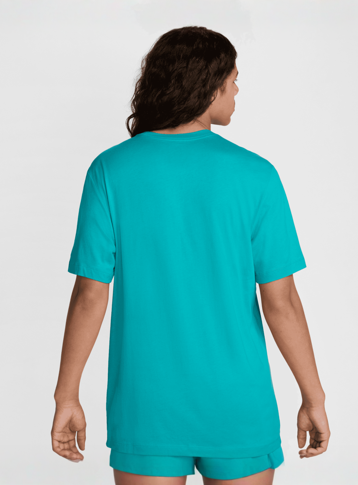 Nike, Sportswear Tee Just Do It, turquoise, Image 2 of 4