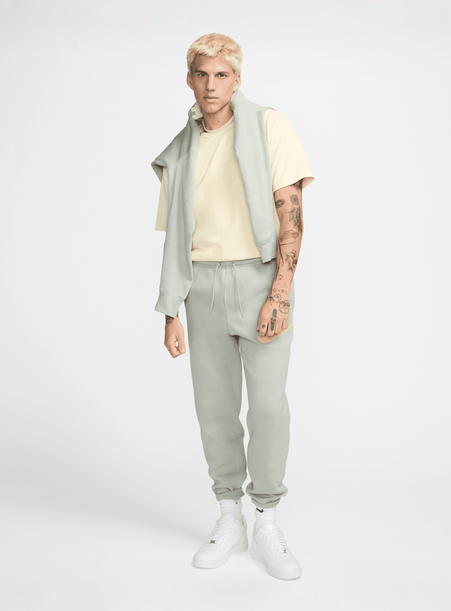 Nike, Club Fleece Jogger, green, Image 7 of 7