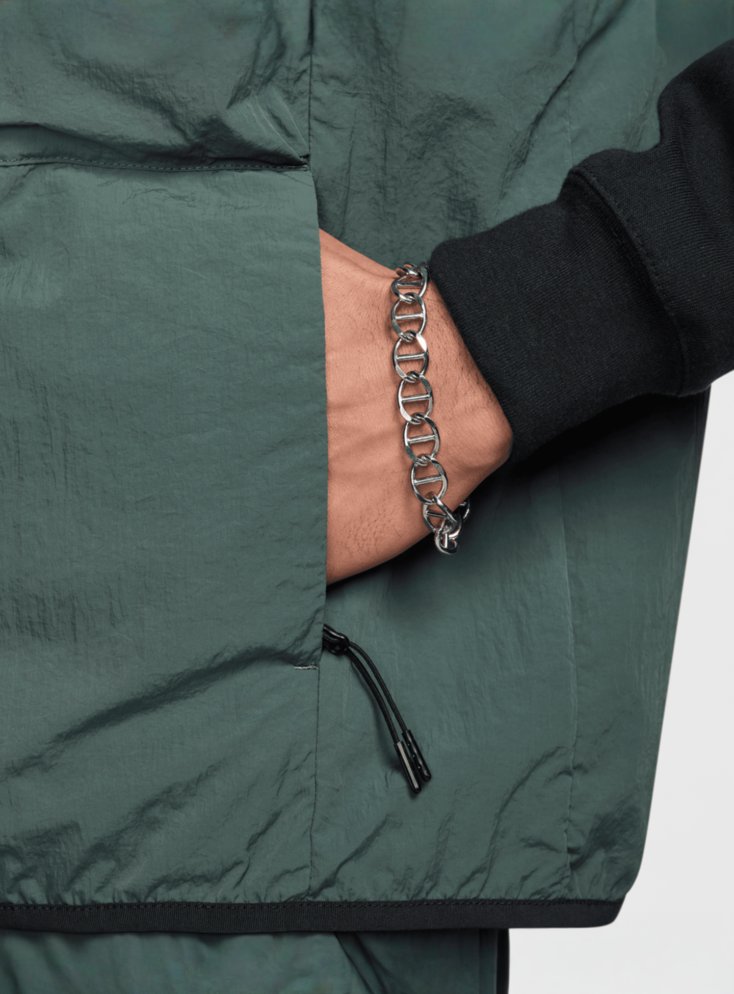 Nike, Tech Woven Vest, green, Image 4 of 6