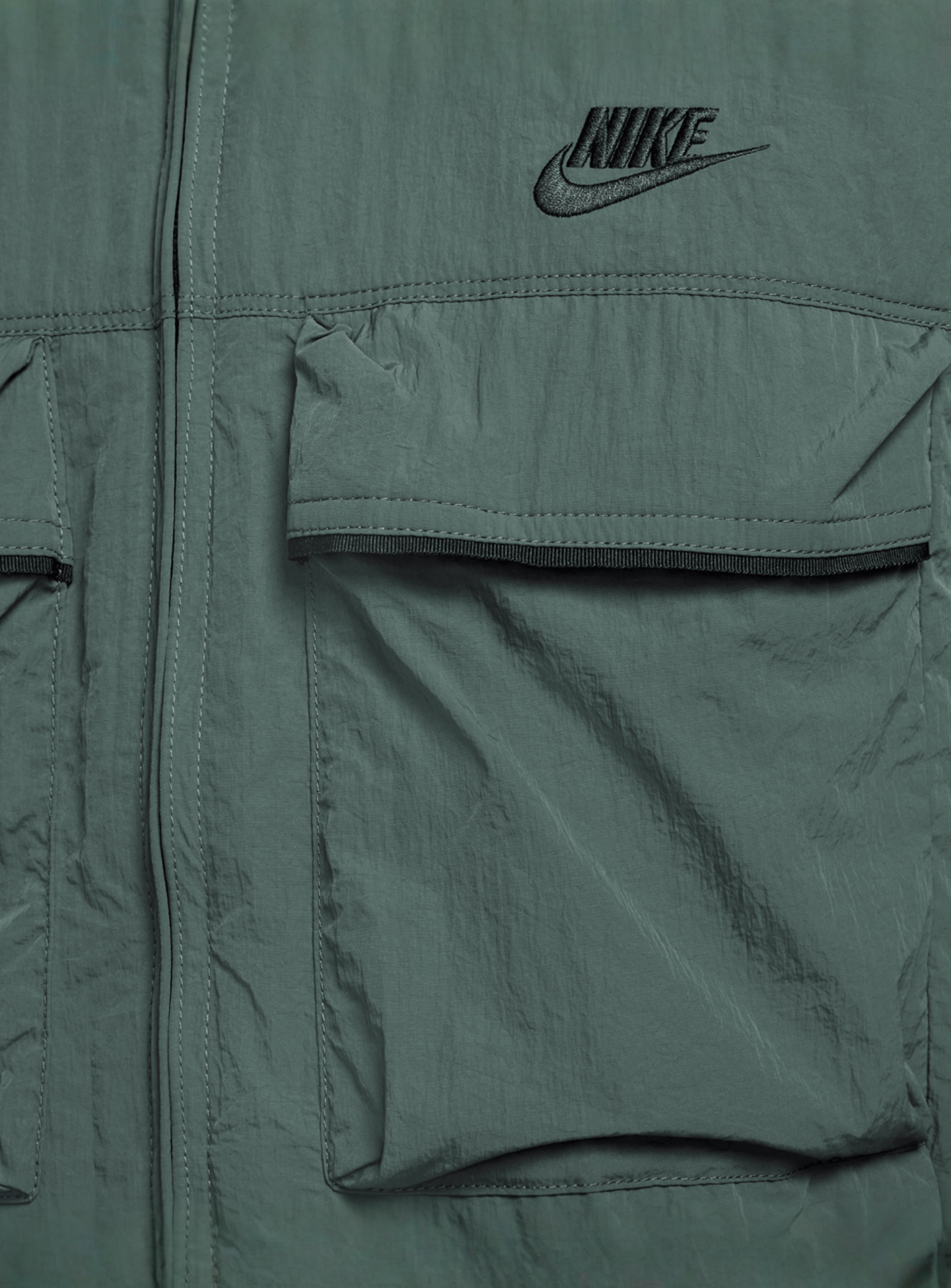 Nike, Tech Woven Vest, green, Image 5 of 6