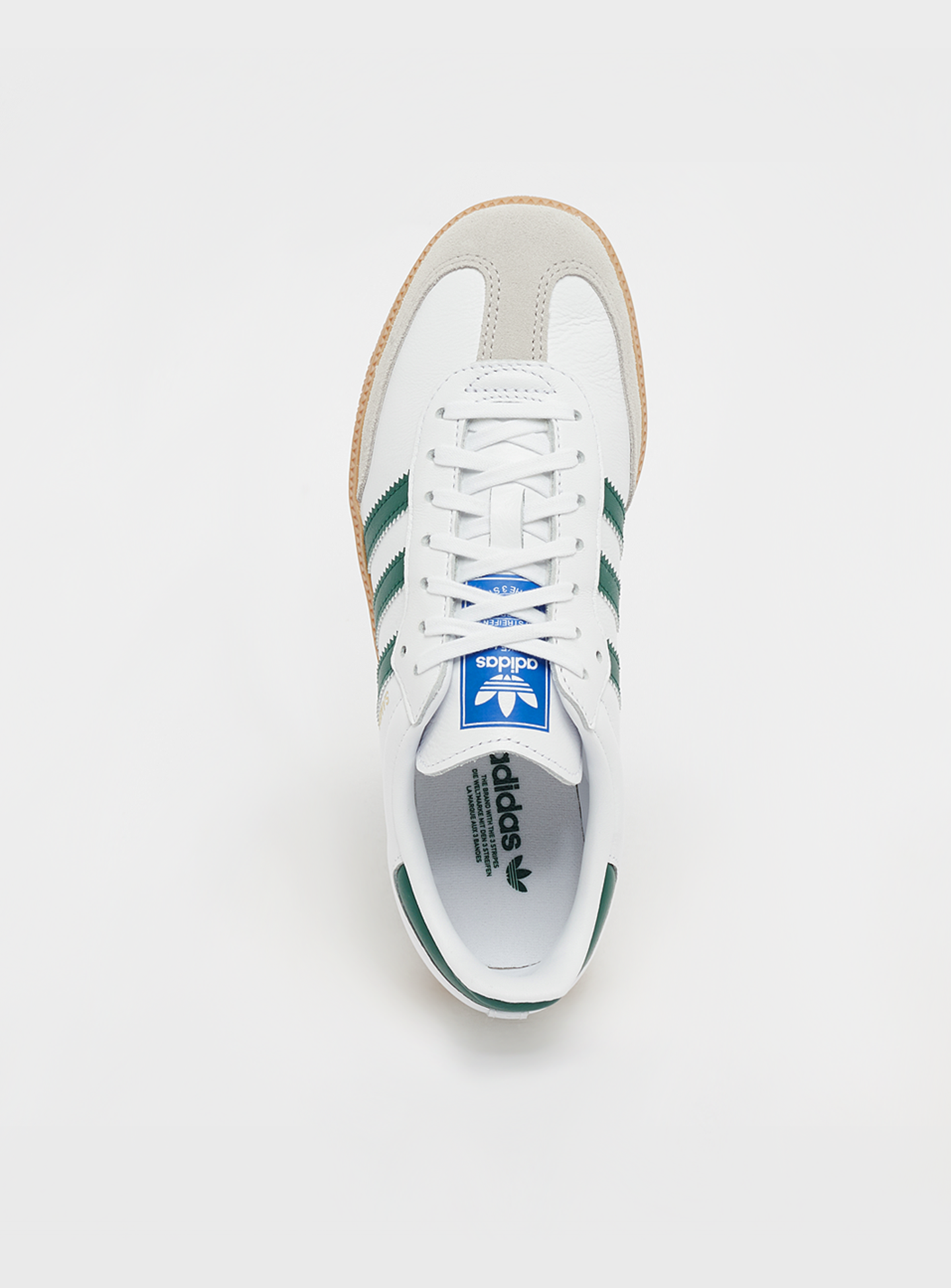 adidas Originals, Samba OG Kids Sneaker (GS), white, Image 5 of 5
