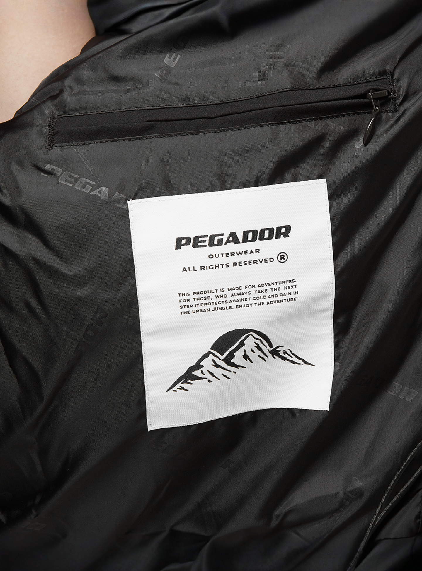 Pegador, Jara Oversized Boxy Puffer Jacket, black, Image 5 of 6