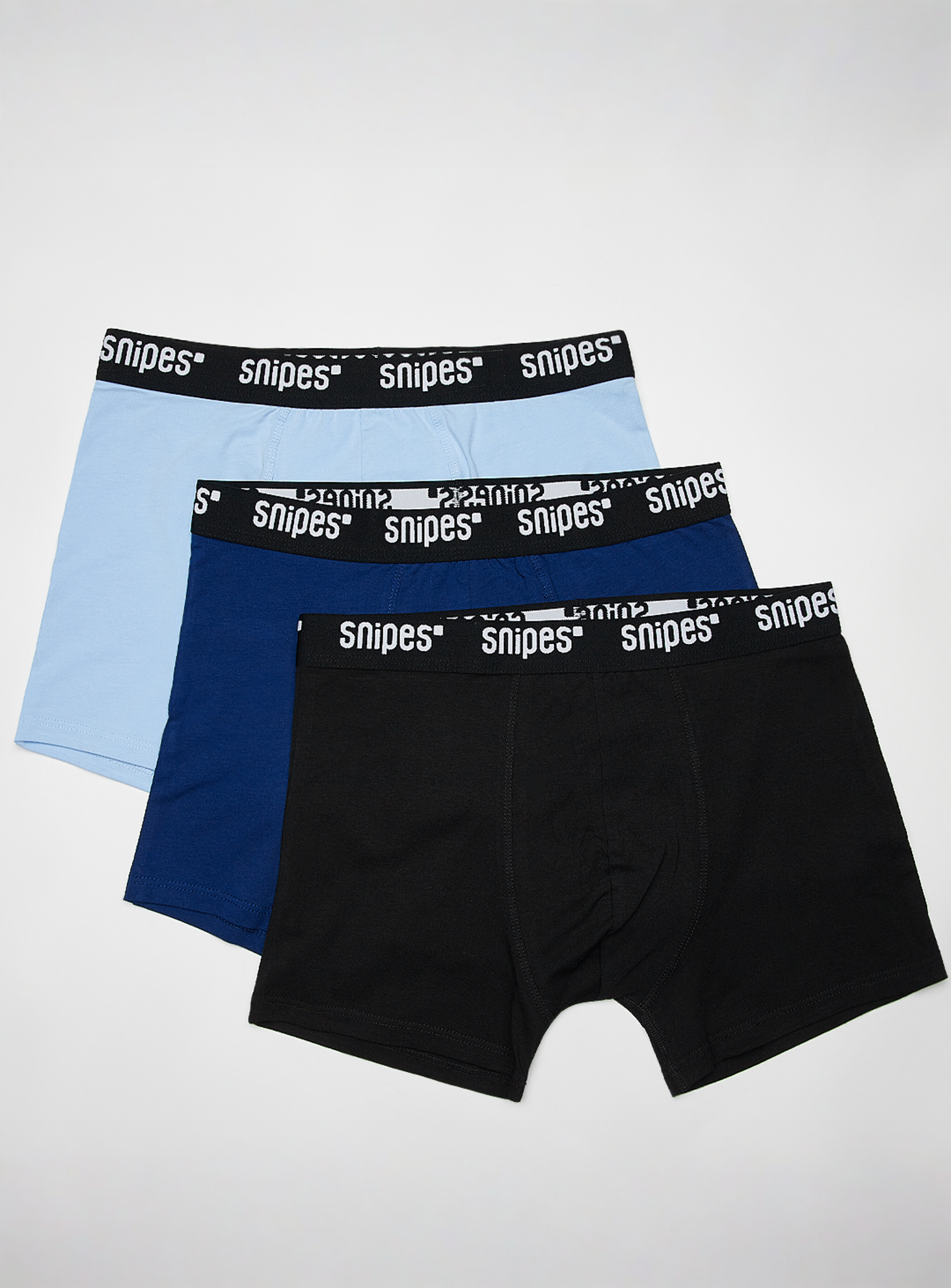 SNIPES, 3 PACK - Black Tape Briefs Boxershorts, blue, Image 1 of 2