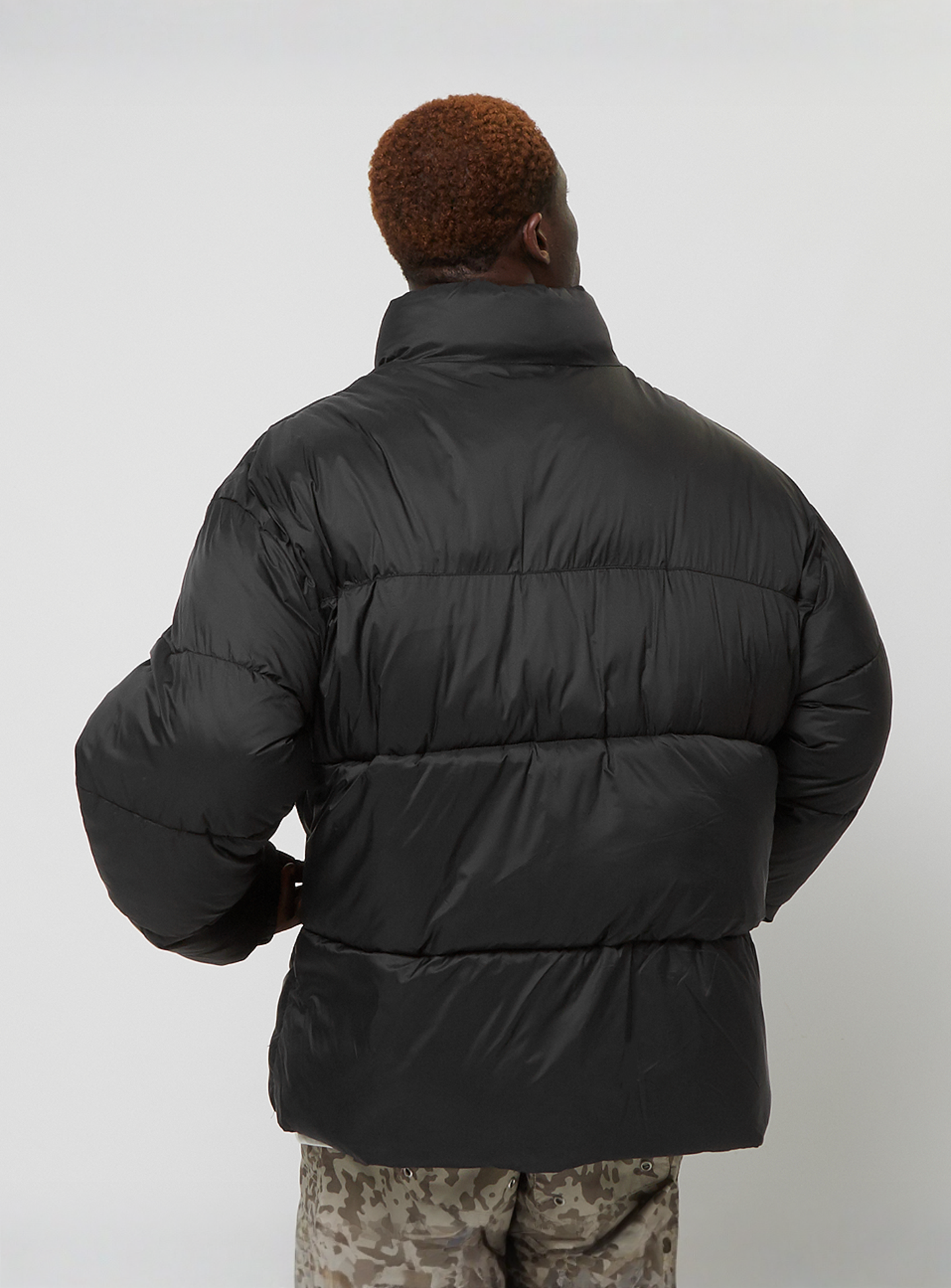 SNIPES, Small Logo Essential Puffer Jacke, black, Image 2 of 4