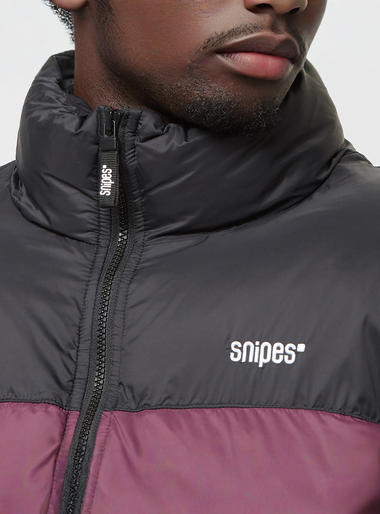 SNIPES, Small Logo Essential Puffer Jacke, red, Image 3 of 5