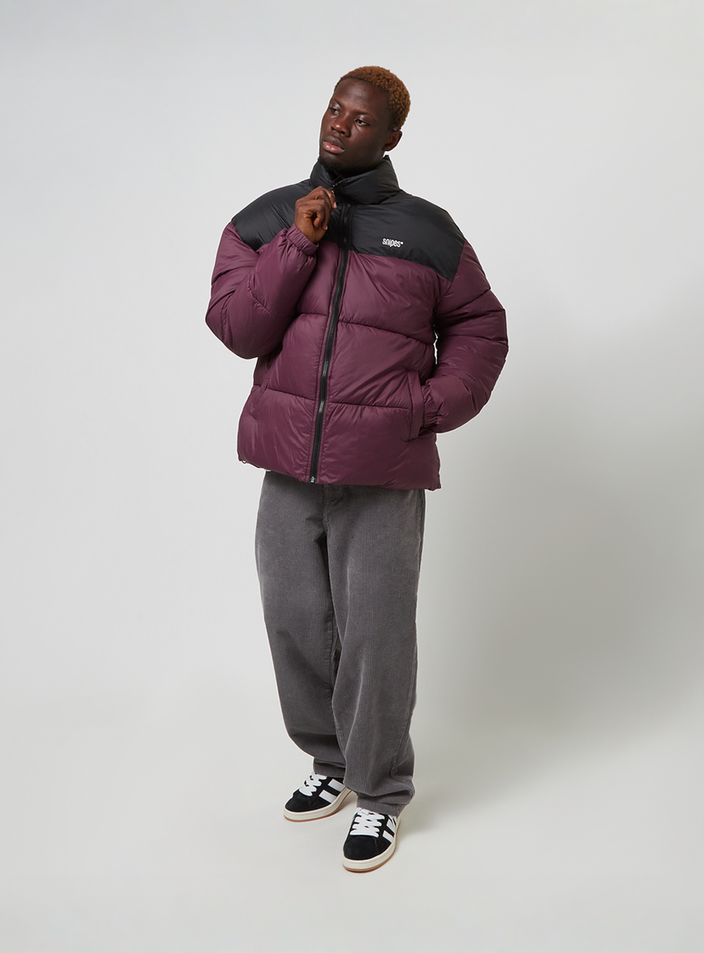 SNIPES, Small Logo Essential Puffer Jacke, red, Image 5 of 5