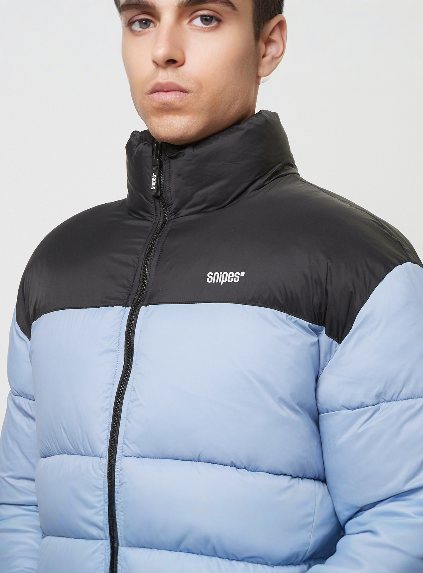 SNIPES, Small Logo Essential Puffer Jacke, blue, Image 3 of 5
