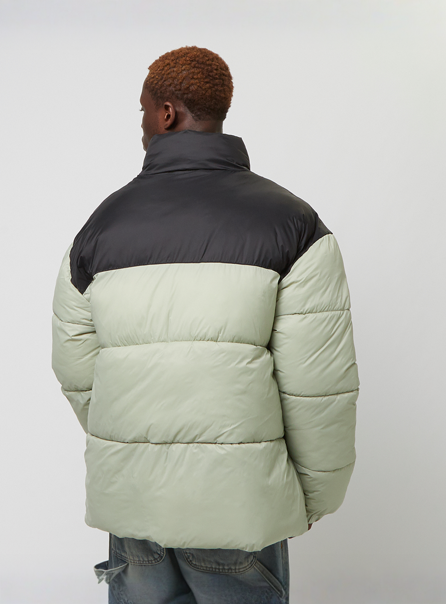 SNIPES, Small Logo Essential Puffer Jacke, green, Image 2 of 5