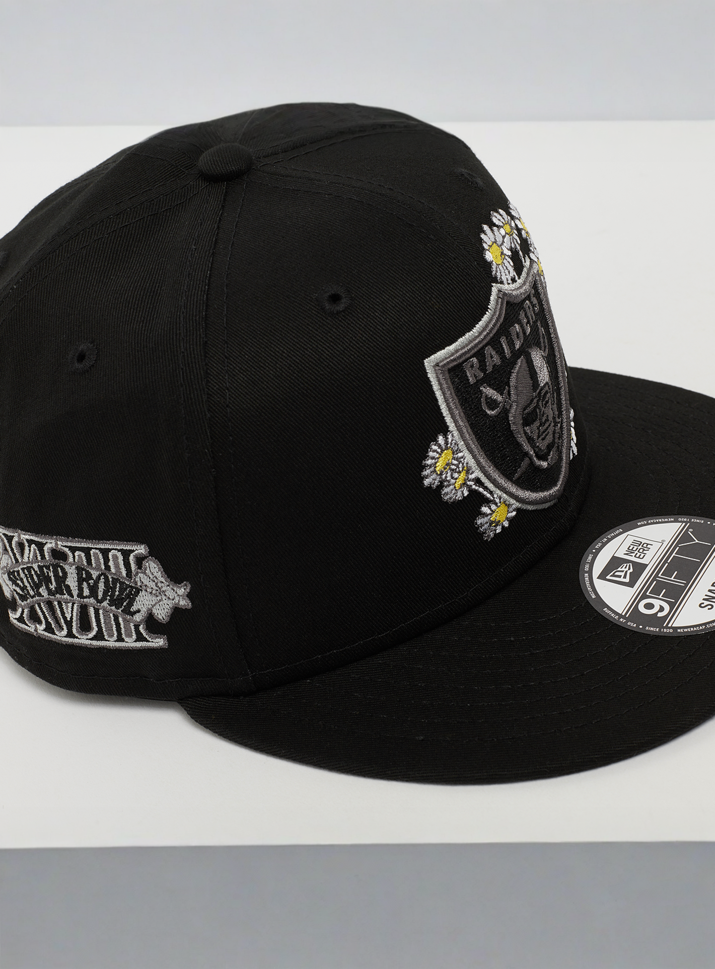 New Era, 9FiftySeasonal Flower NFL Oakland Raiders, black, Image 5 of 5