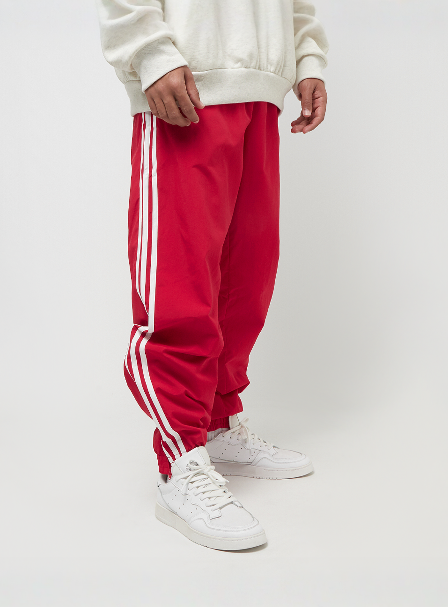 adidas Originals, adicolor Woven Firebird Track Pants, red, Image 4 of 7
