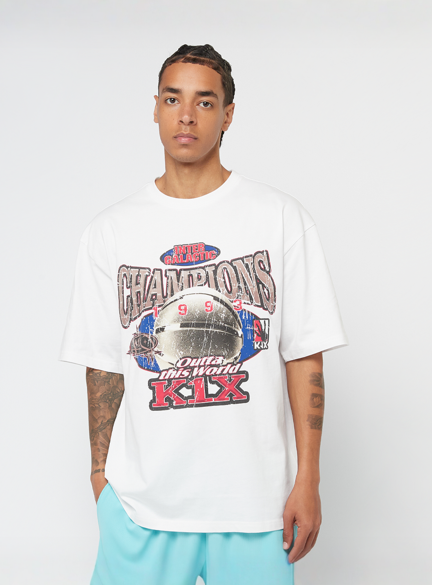 K1X, Gold Basketball Tee, white, Image 1 of 4