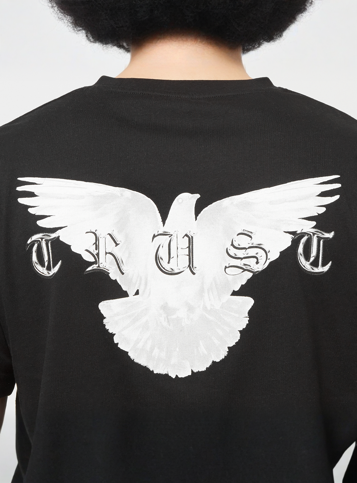 Mister Tee, Trust Dove Tee, black, Image 4 of 5