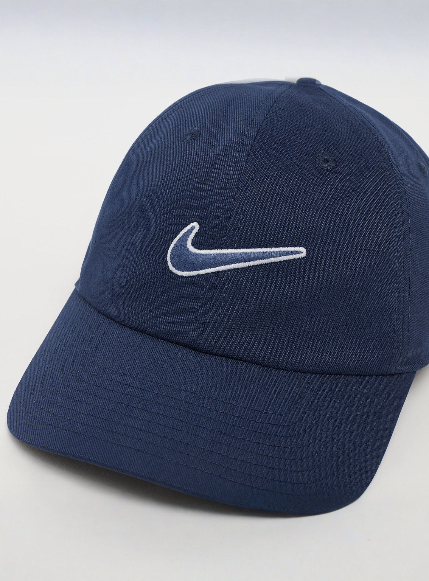 Nike, Club Unstructured Swoosh Cap, blue, Image 3 of 3