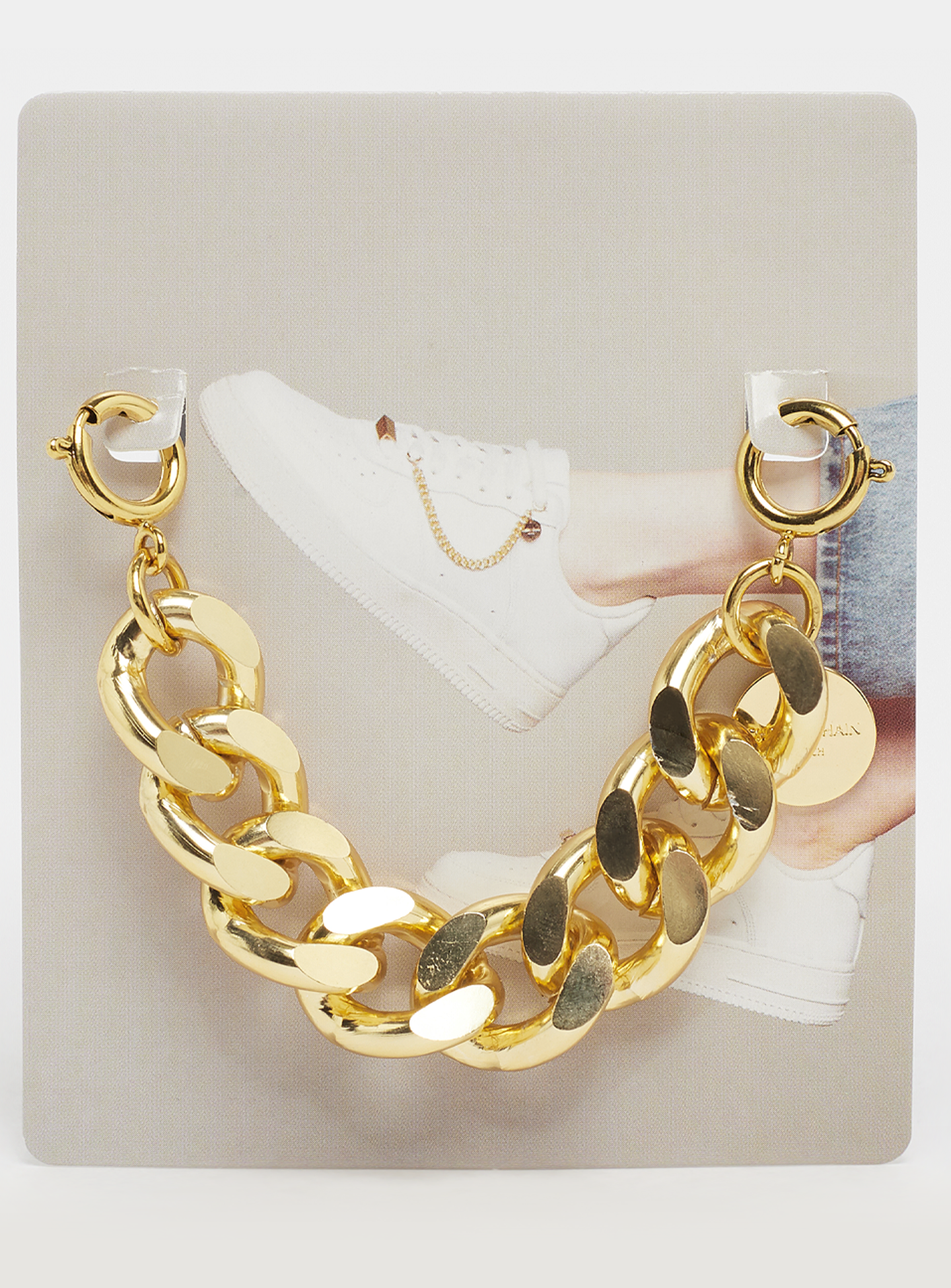Cheeky Chain Munich, Chain Big A$AP, gold, Image 1 of 2