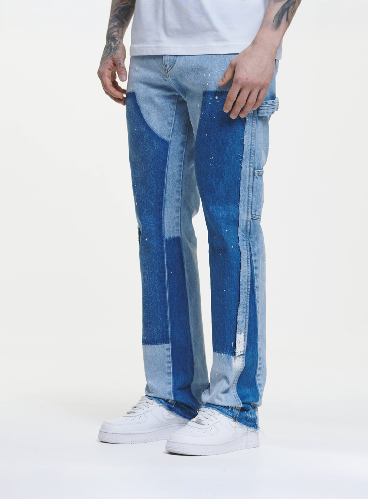 2Y STUDIOS, Nardin Carpenter Straight Jeans, blue, Image 1 of 5