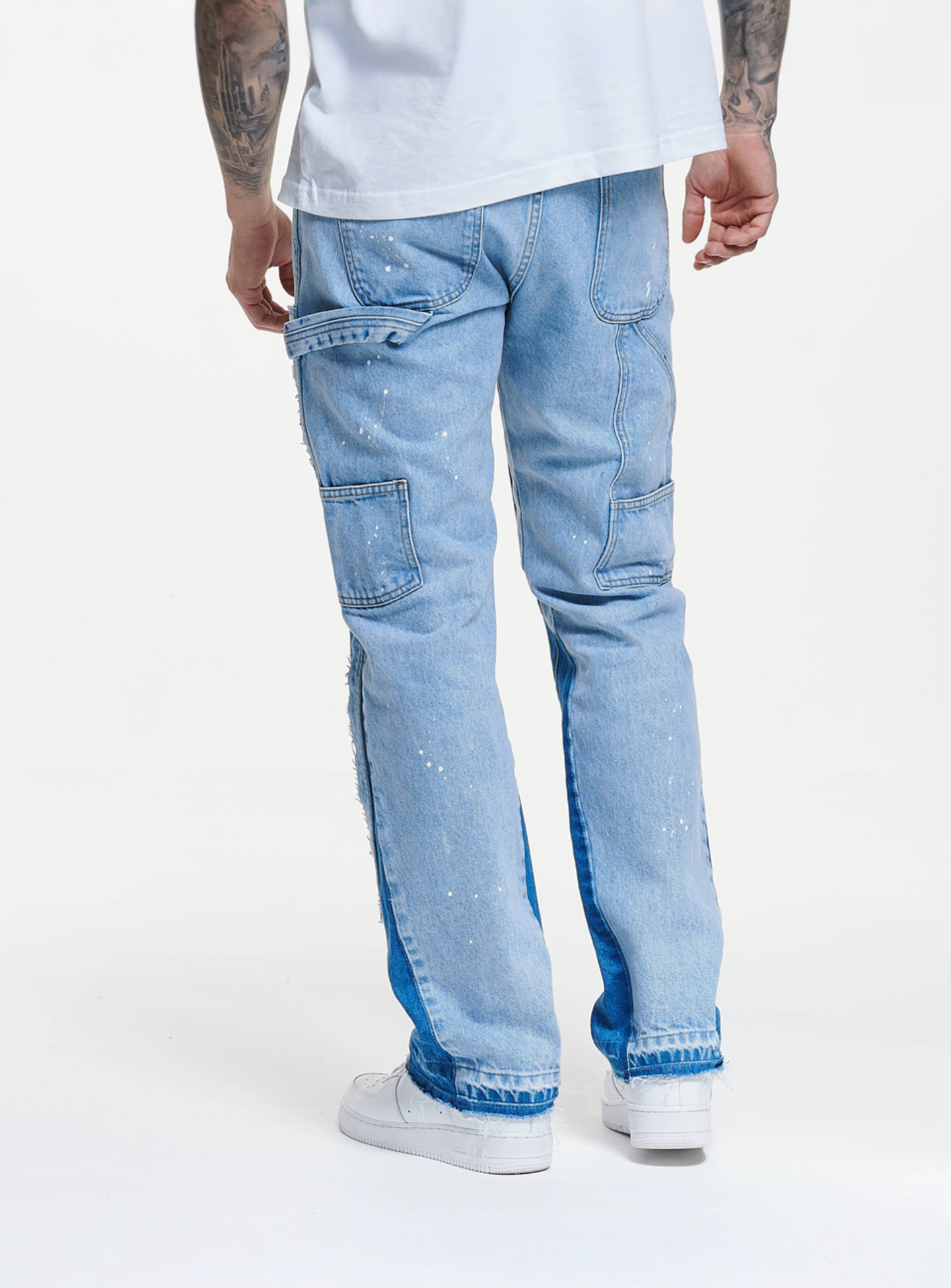 2Y STUDIOS, Nardin Carpenter Straight Jeans, blue, Image 2 of 5