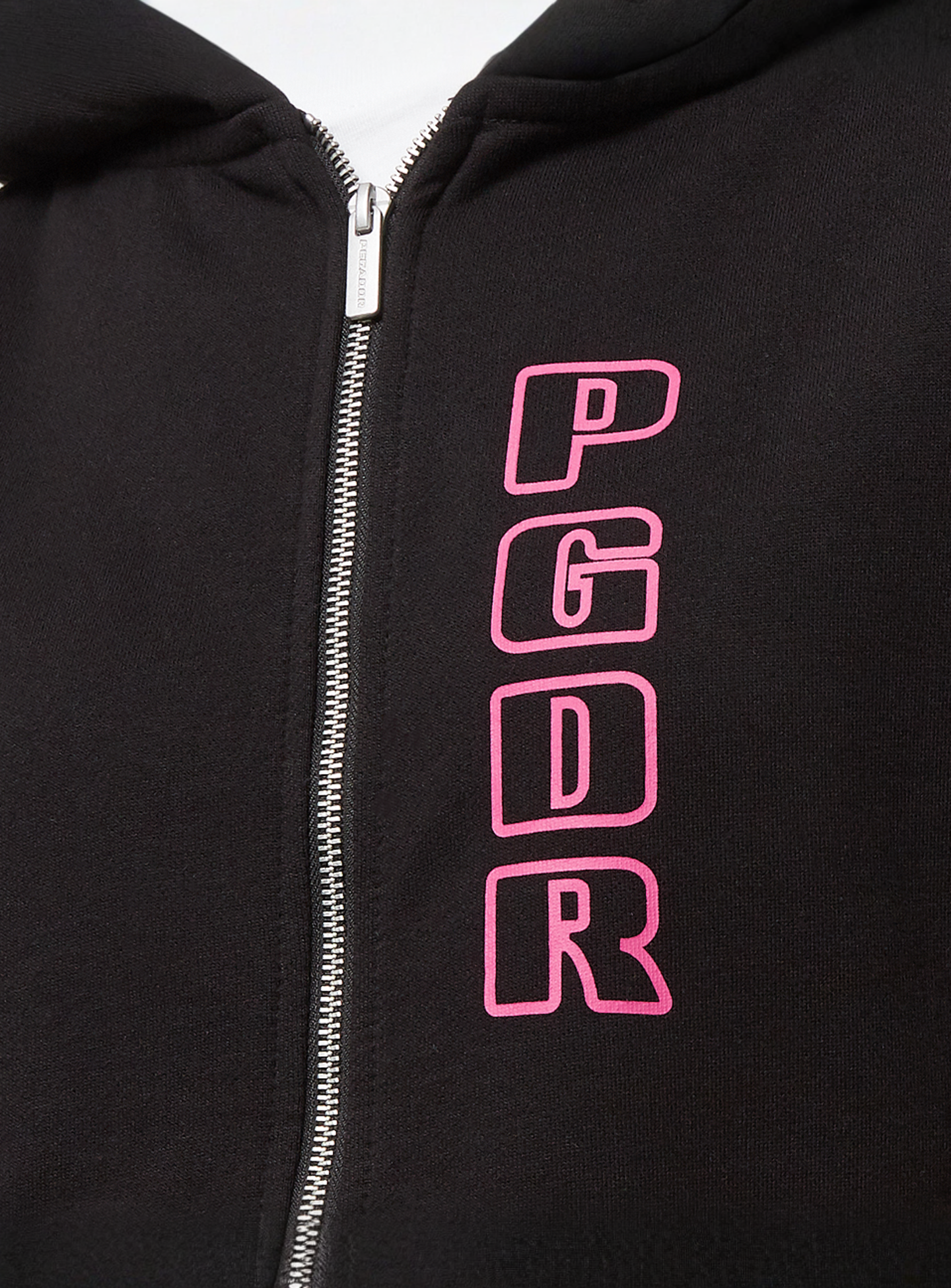 Pegador, Anna Oversized Sweat Jacket, black, Image 3 of 4