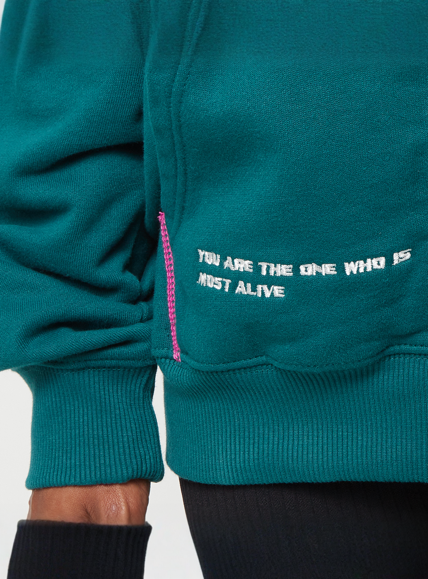 Pegador, Jenna Oversized Sweat Jacket, green, Image 4 of 6