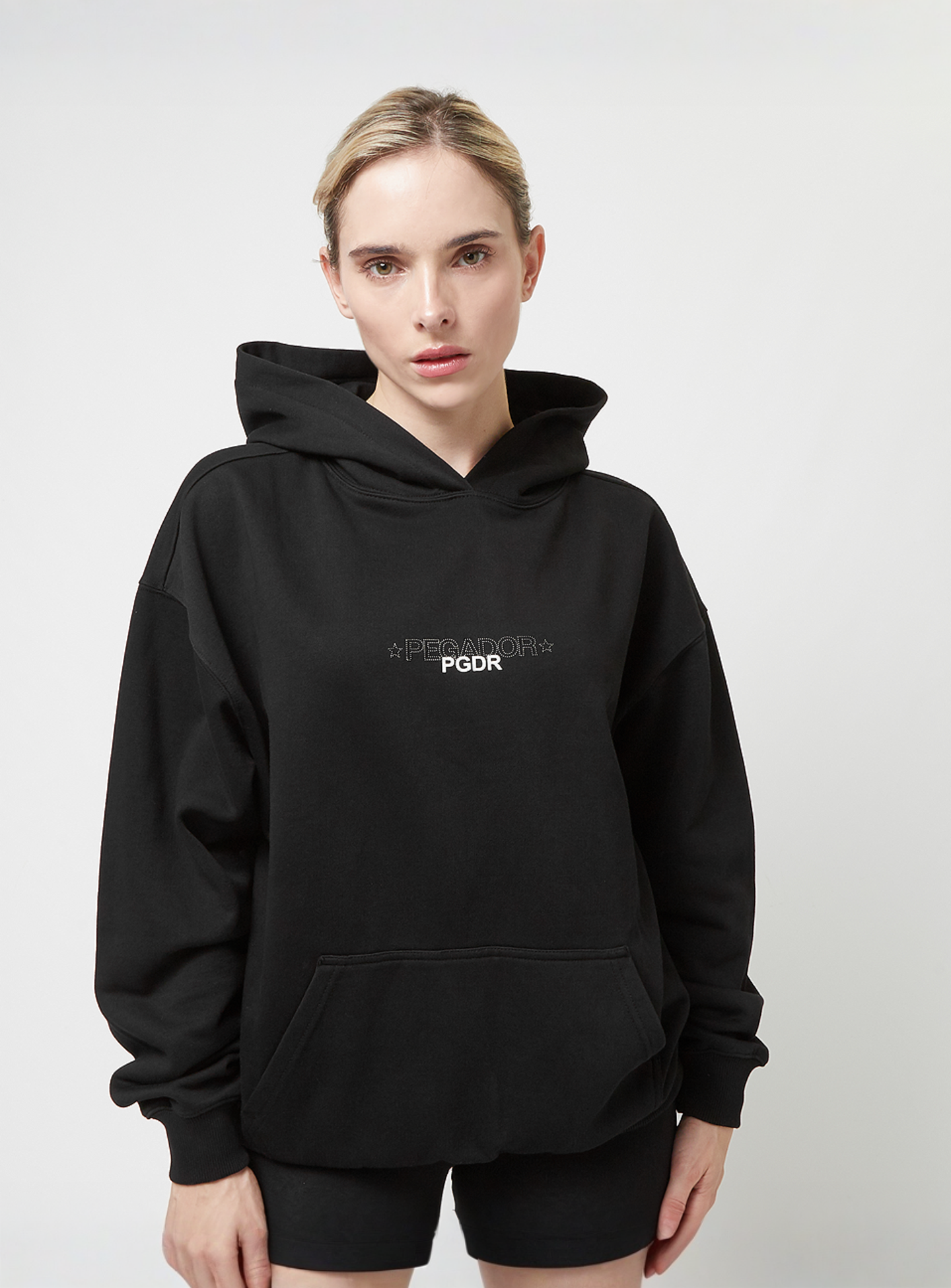 Pegador, Sonia Oversized Hoodie, black, Image 2 of 5