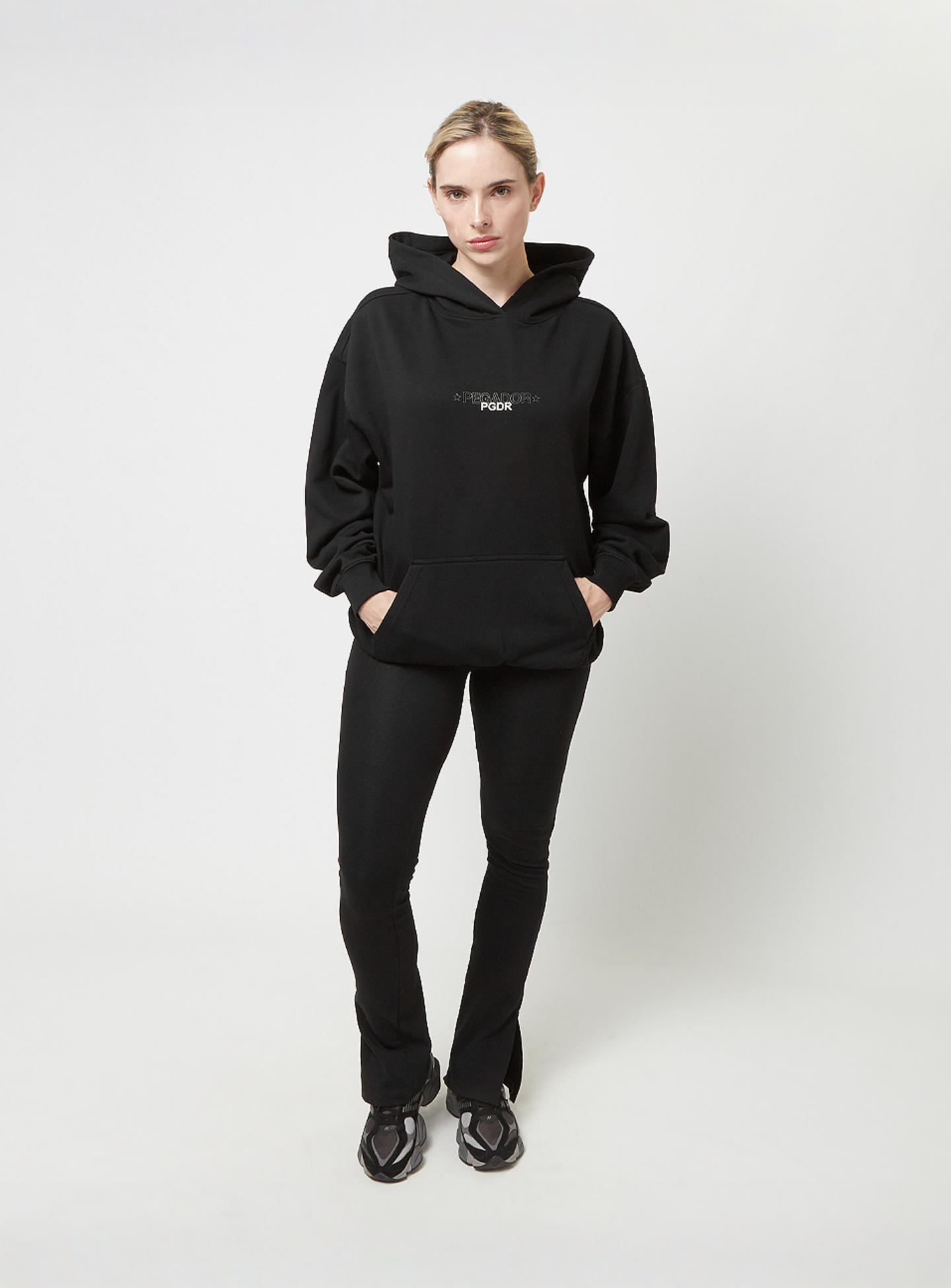 Pegador, Sonia Oversized Hoodie, black, Image 5 of 5