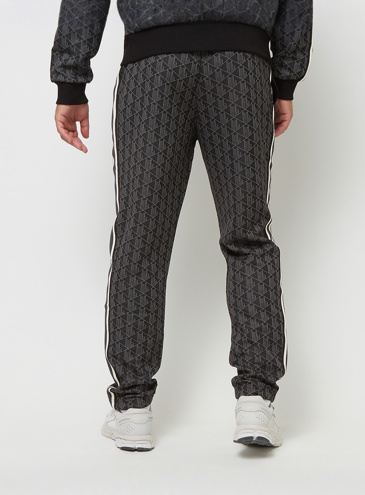 Lacoste, Trackpants Paris with monogramm, black, Image 2 of 7