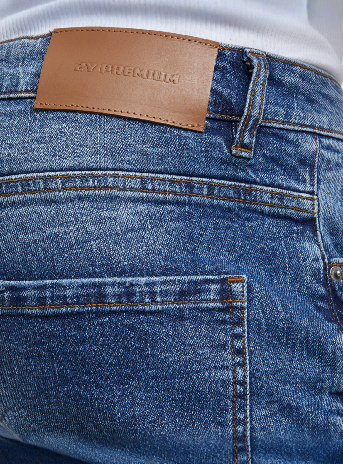 2Y STUDIOS, Julio Ripped Slim Fit Jeans, blue, Image 4 of 5