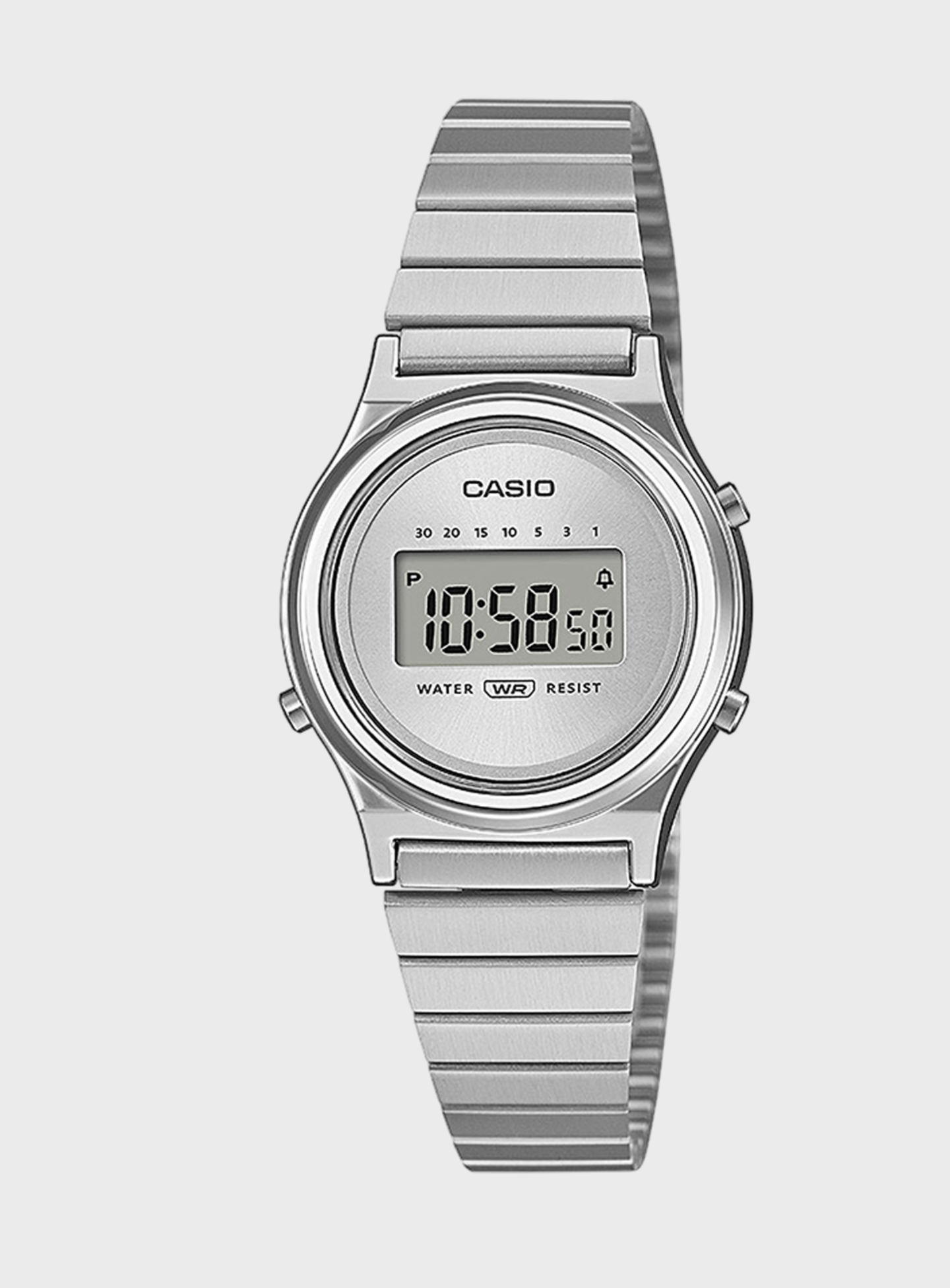 CASIO, LA700WE-7AEF, silver, Image 1 of 2