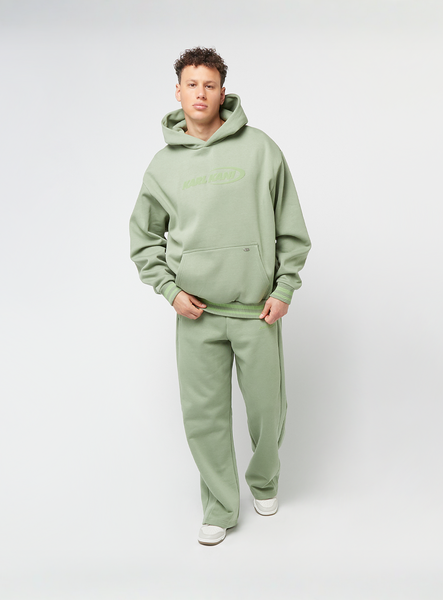 Karl Kani, Ellipse Hoodie, green, Image 5 of 5