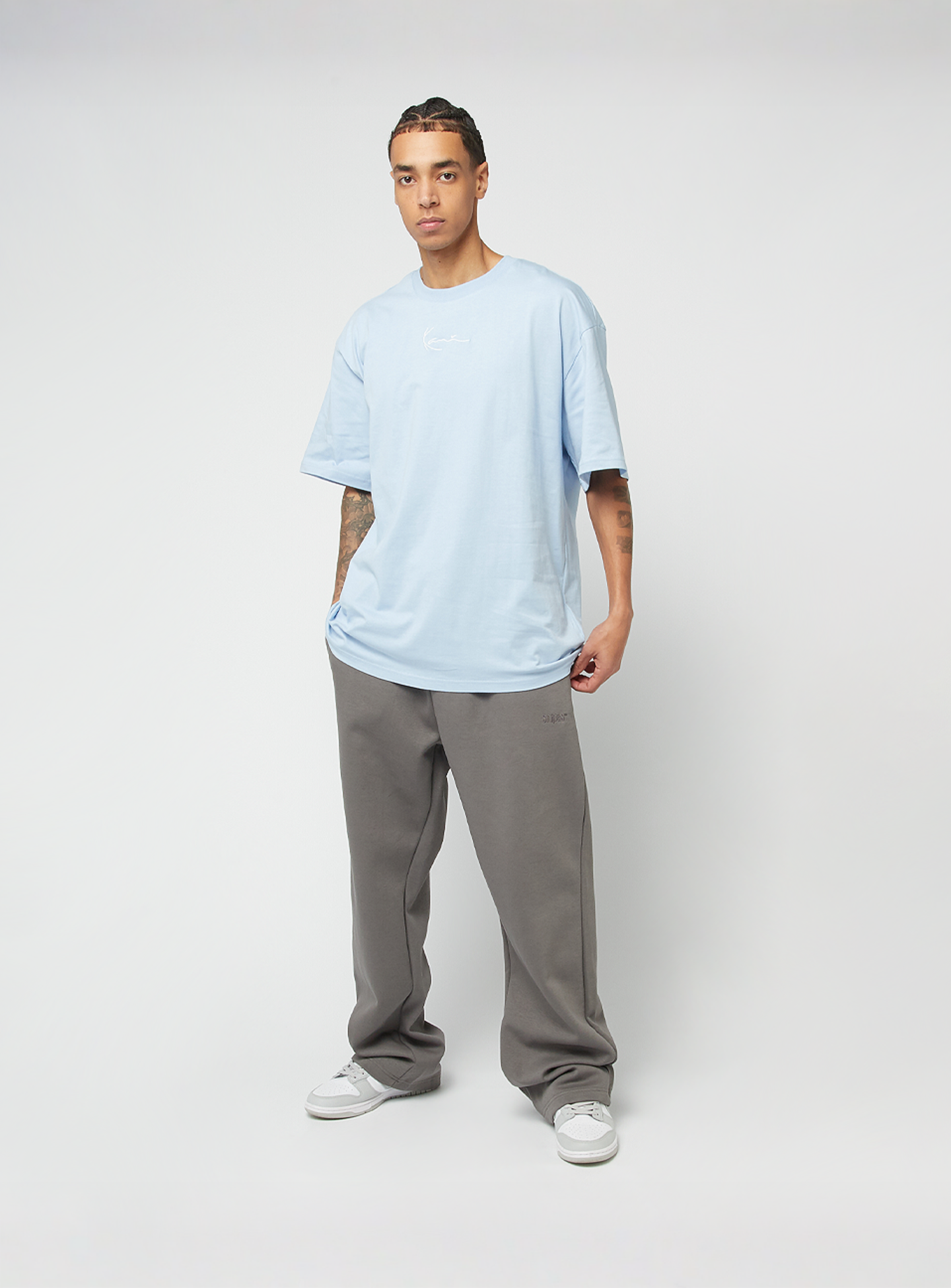 Karl Kani, Small Signature Essential Tee, blue, Image 4 of 4