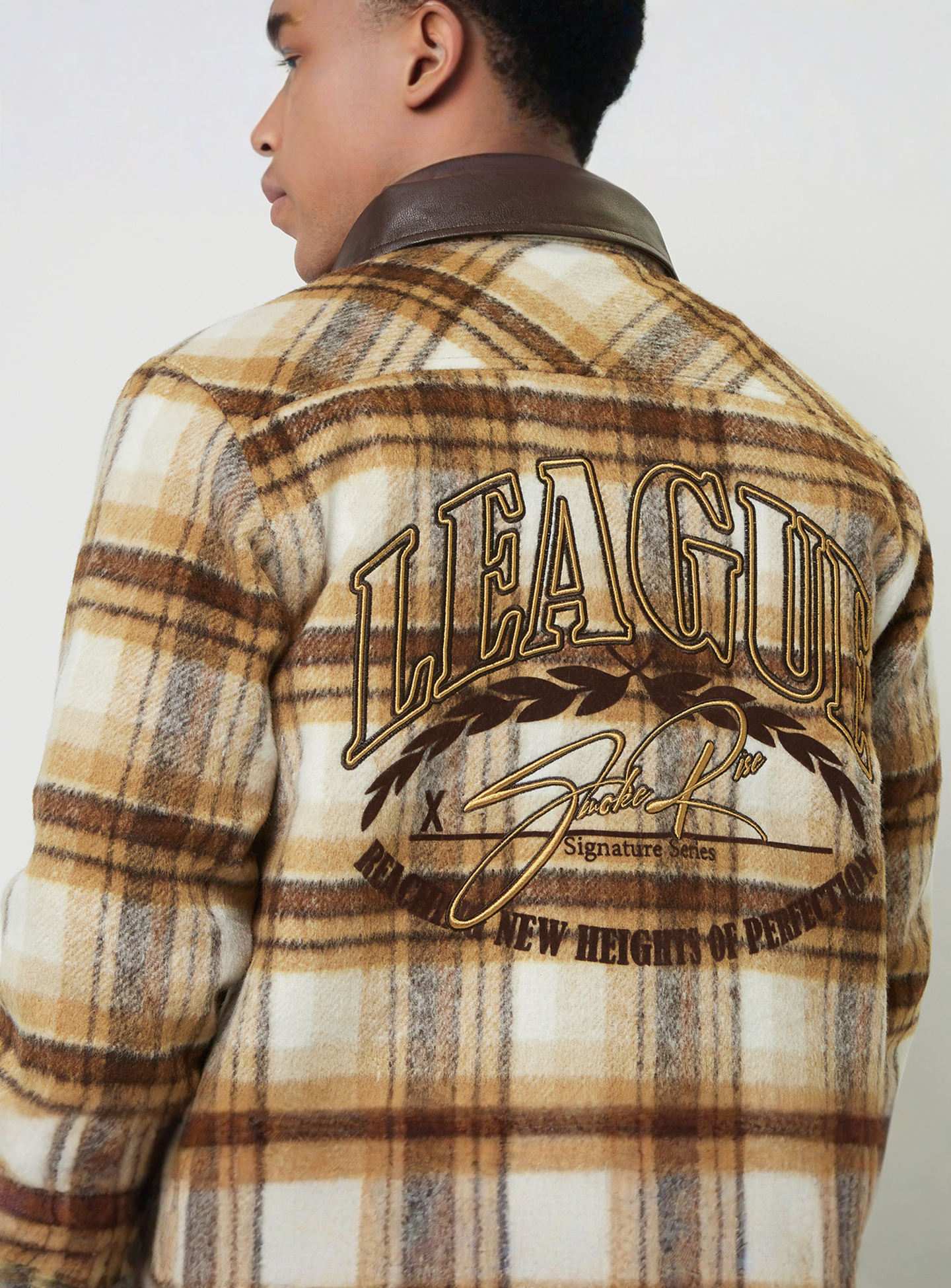 Smoke Rise, Quilted Lining Shacket, beige, Image 5 of 6