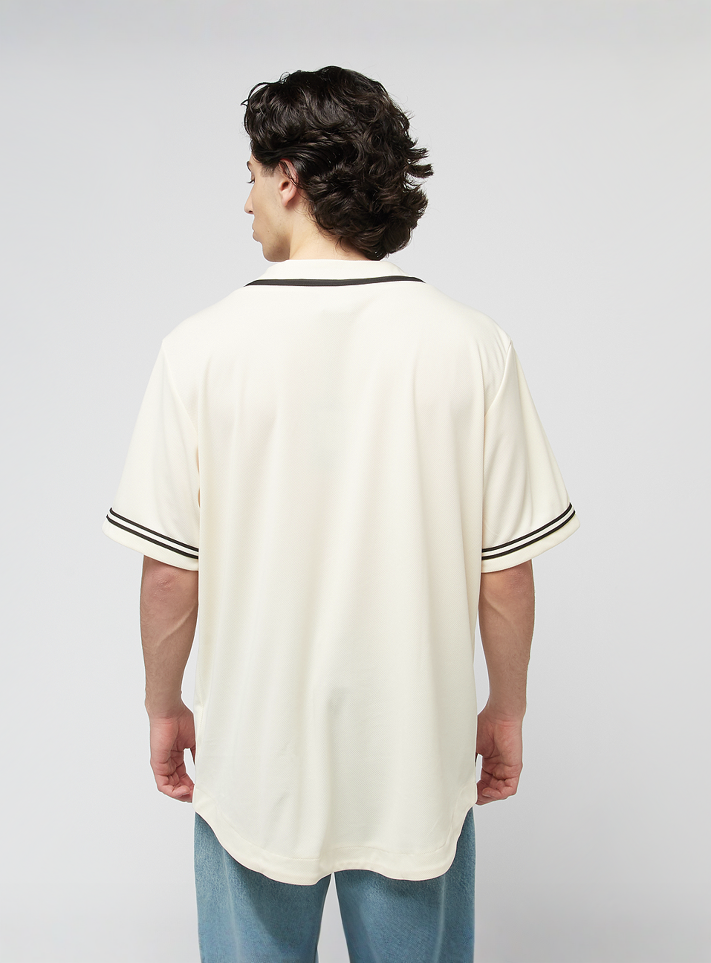 Karl Kani, College Baseballshirt, beige, Image 2 of 4