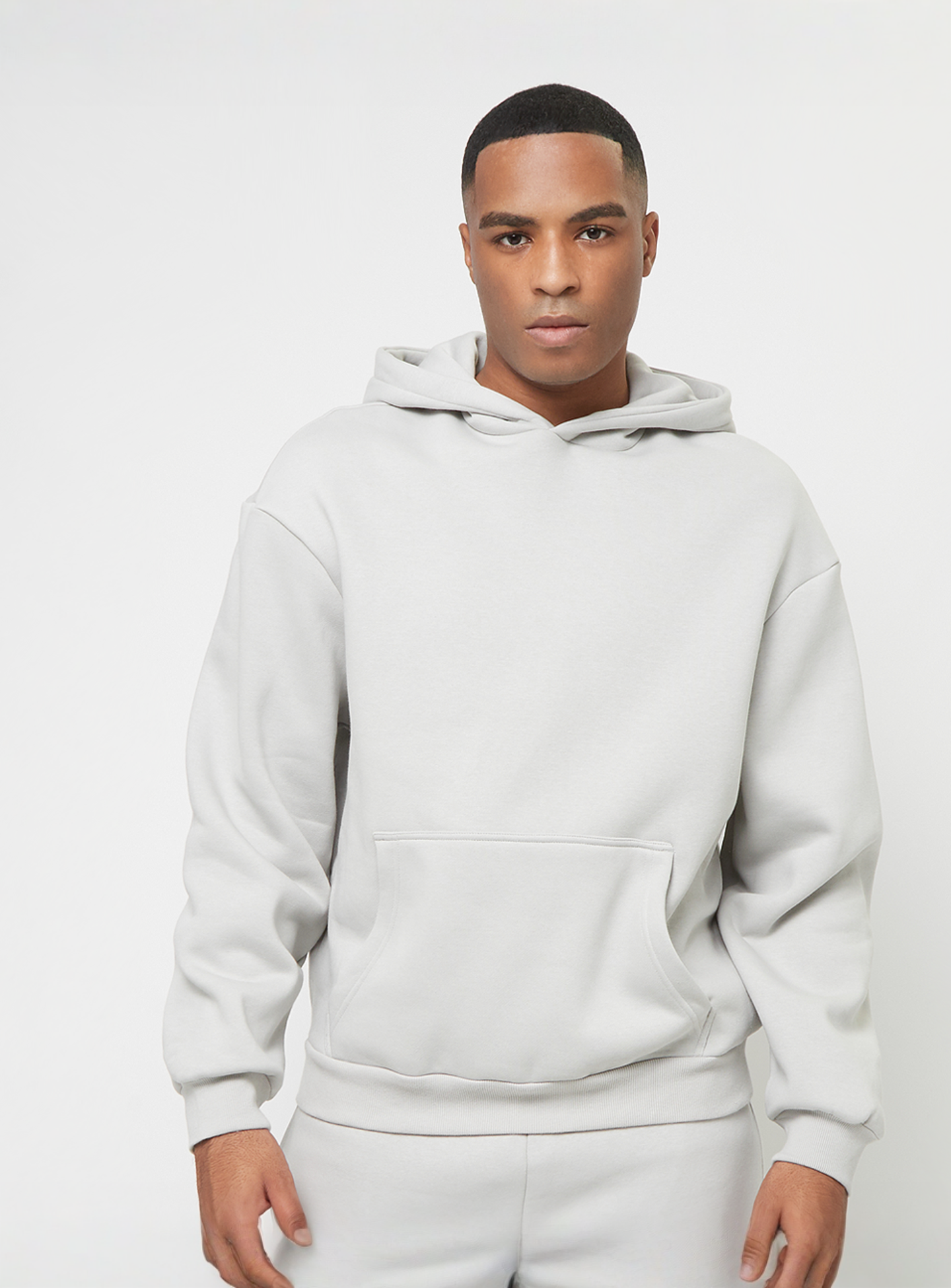 Urban Classics, Fluffy Hoody, grey, Image 1 of 4