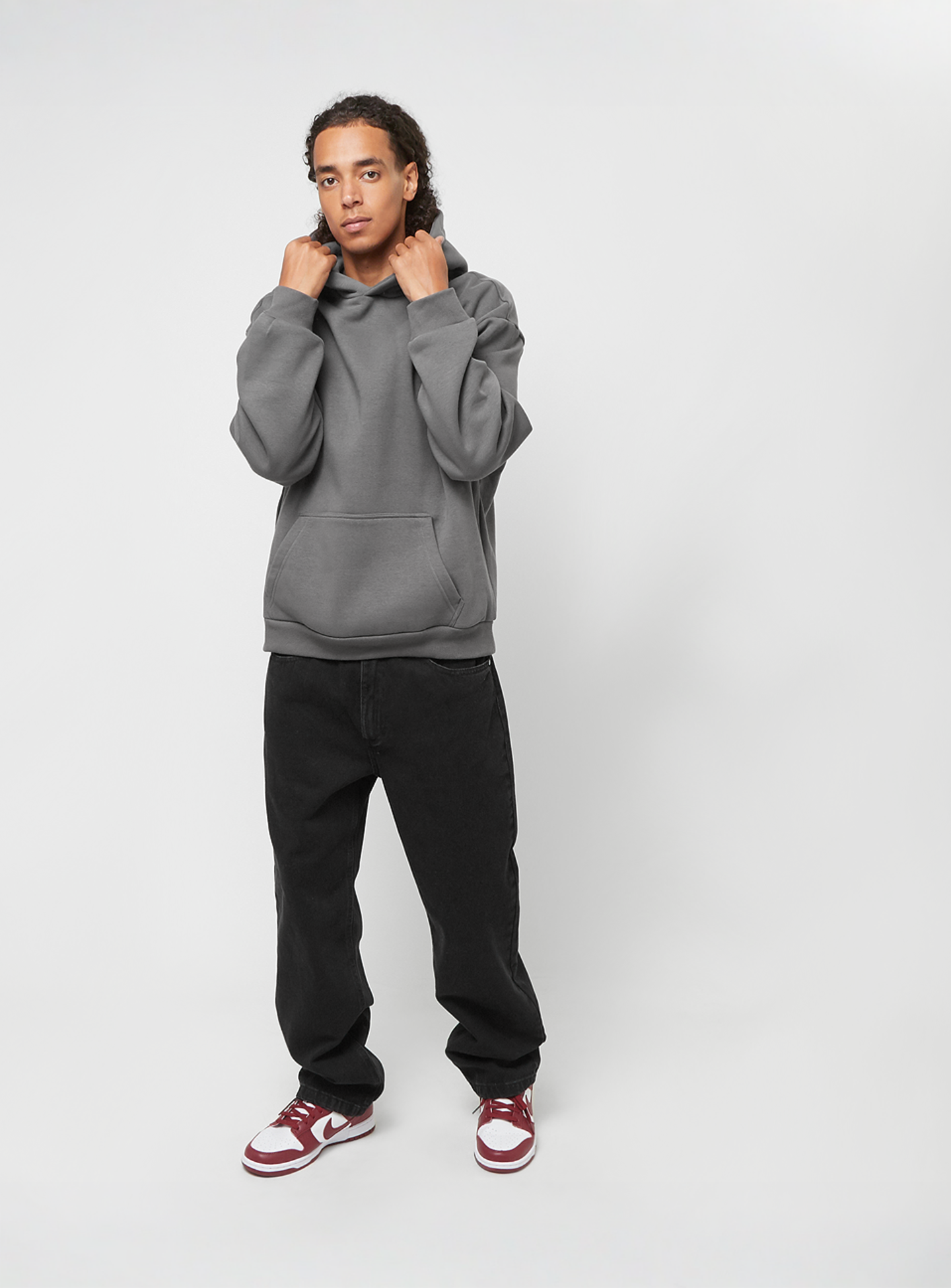 Urban Classics, Fluffy Hoody, grey, Image 4 of 4