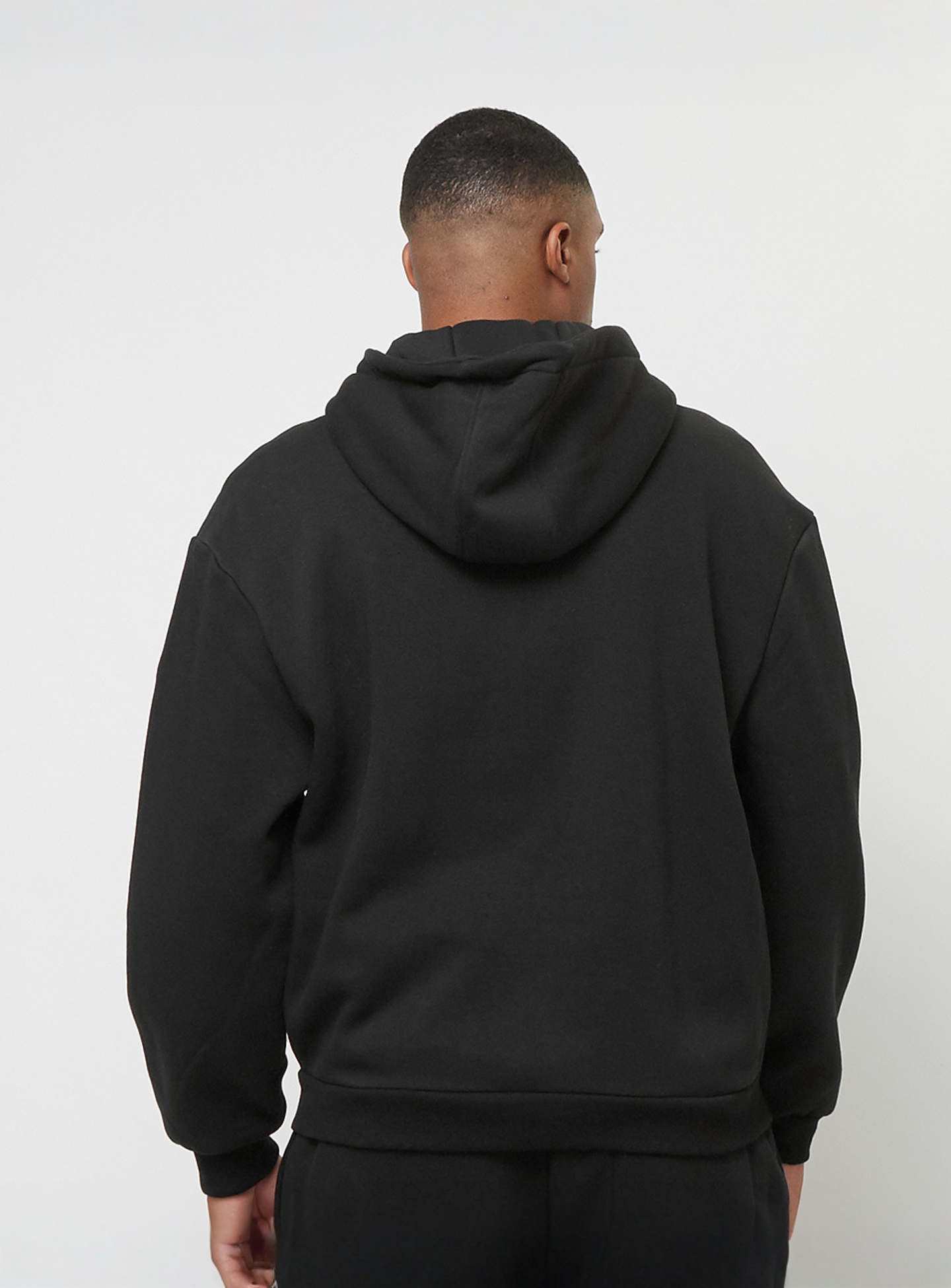 Urban Classics, Fluffy Zip Hoody, black, Image 2 of 4