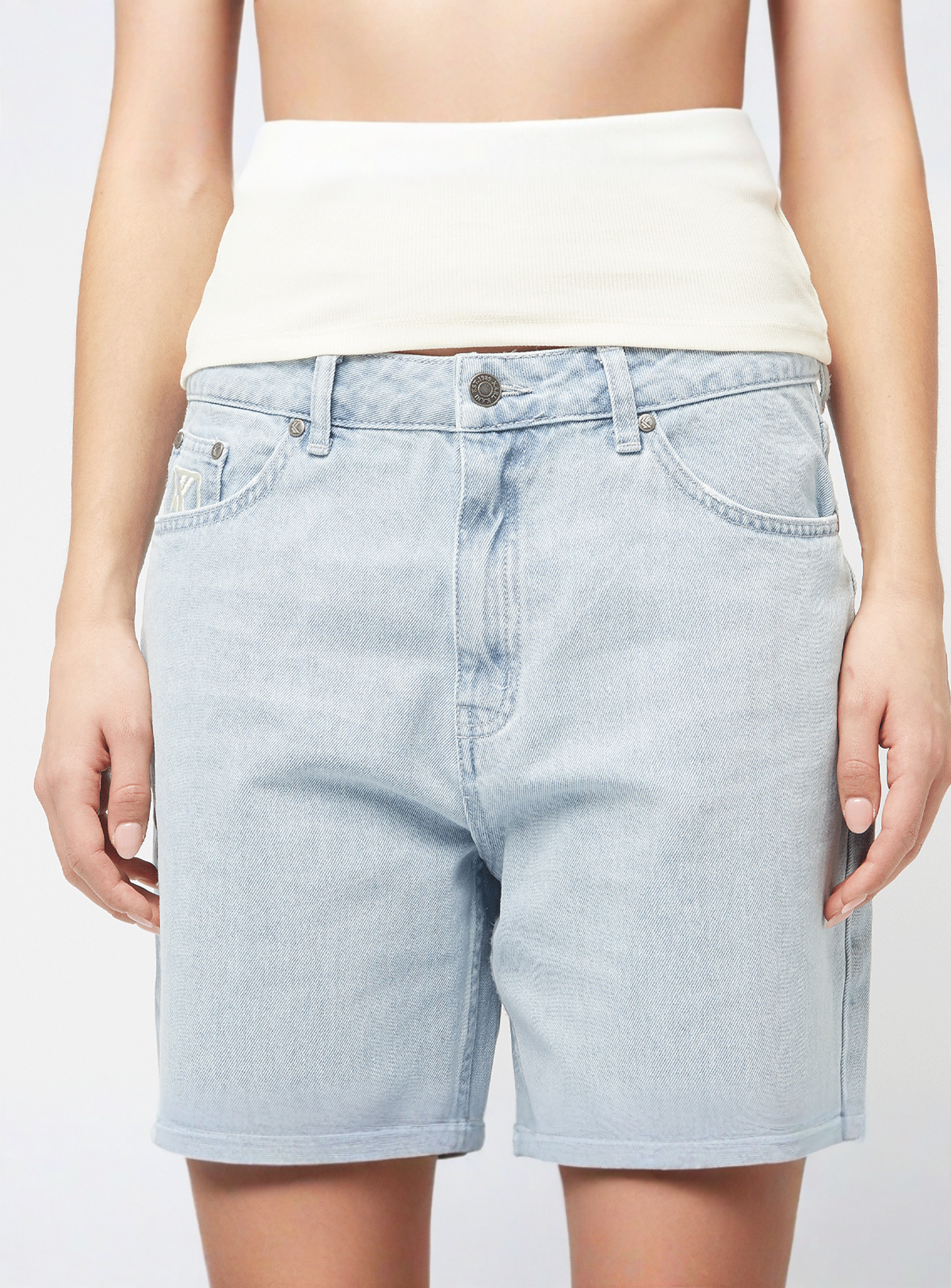 Karl Kani, Signature K Straight Leg Denim, blue, Image 3 of 5