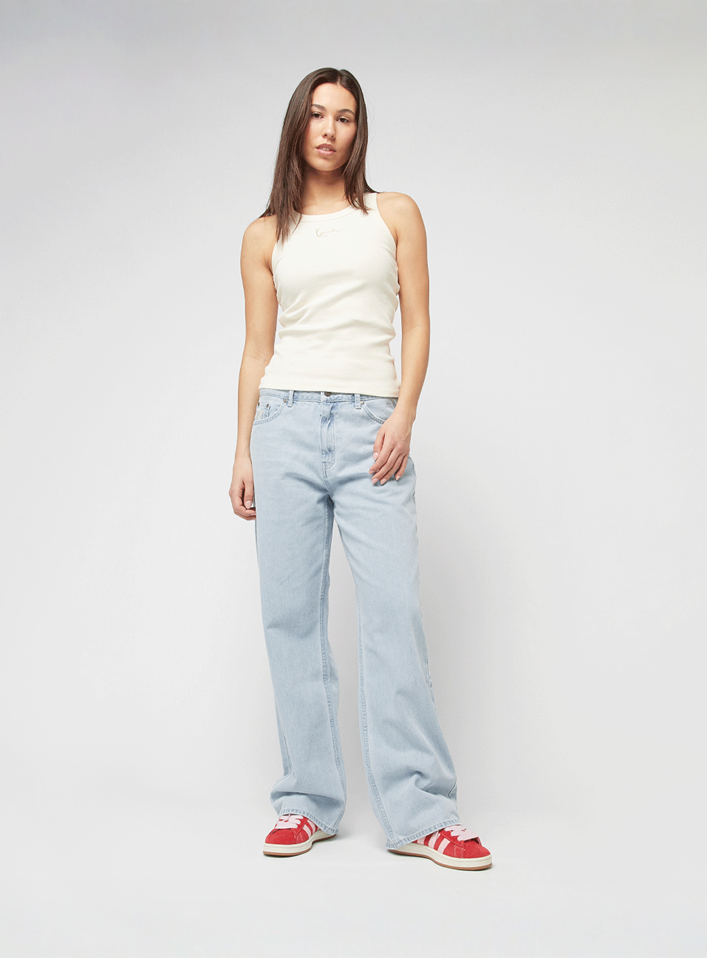 Karl Kani, Signature K Straight Leg Denim, blue, Image 5 of 5
